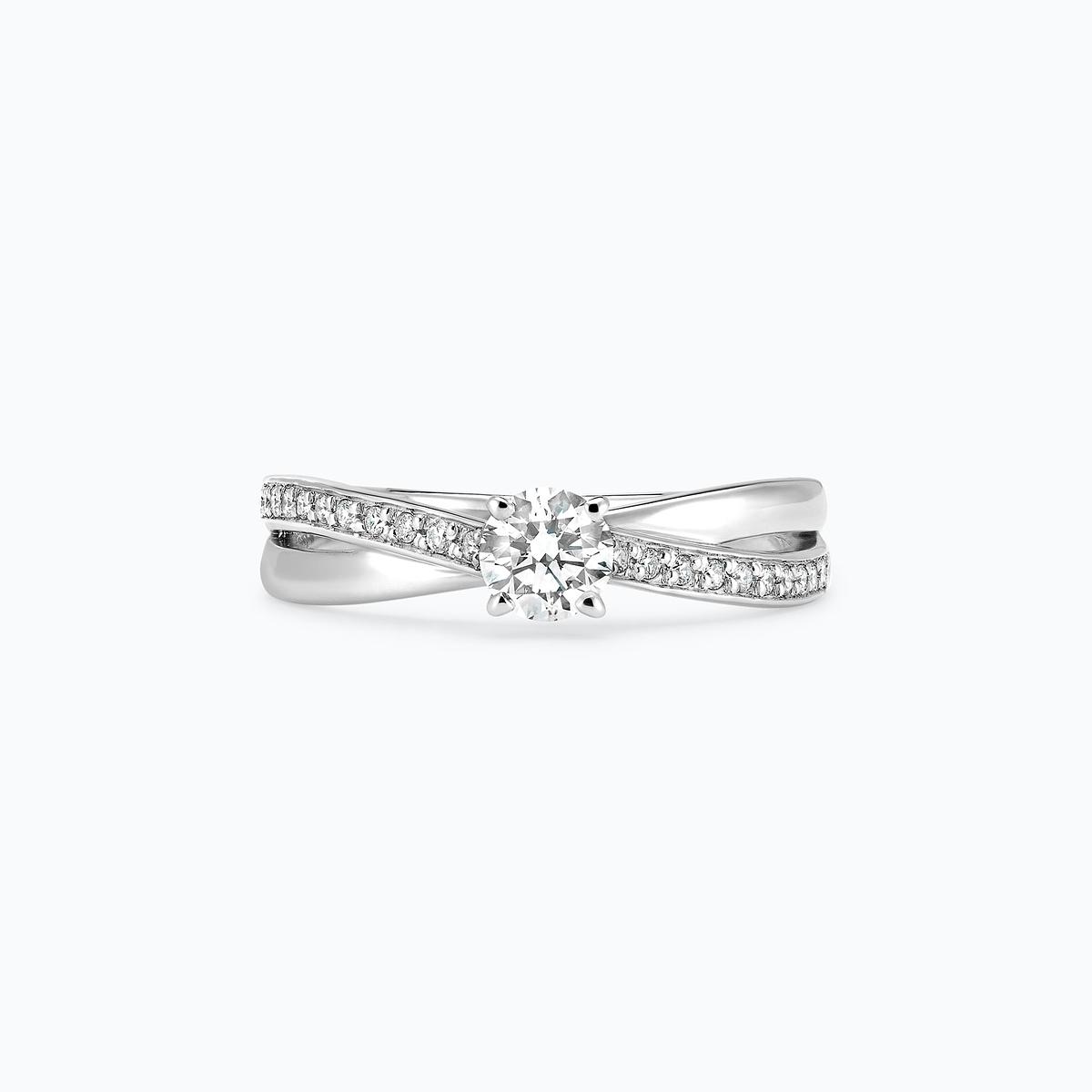 Solitaire Pavé Kokoro