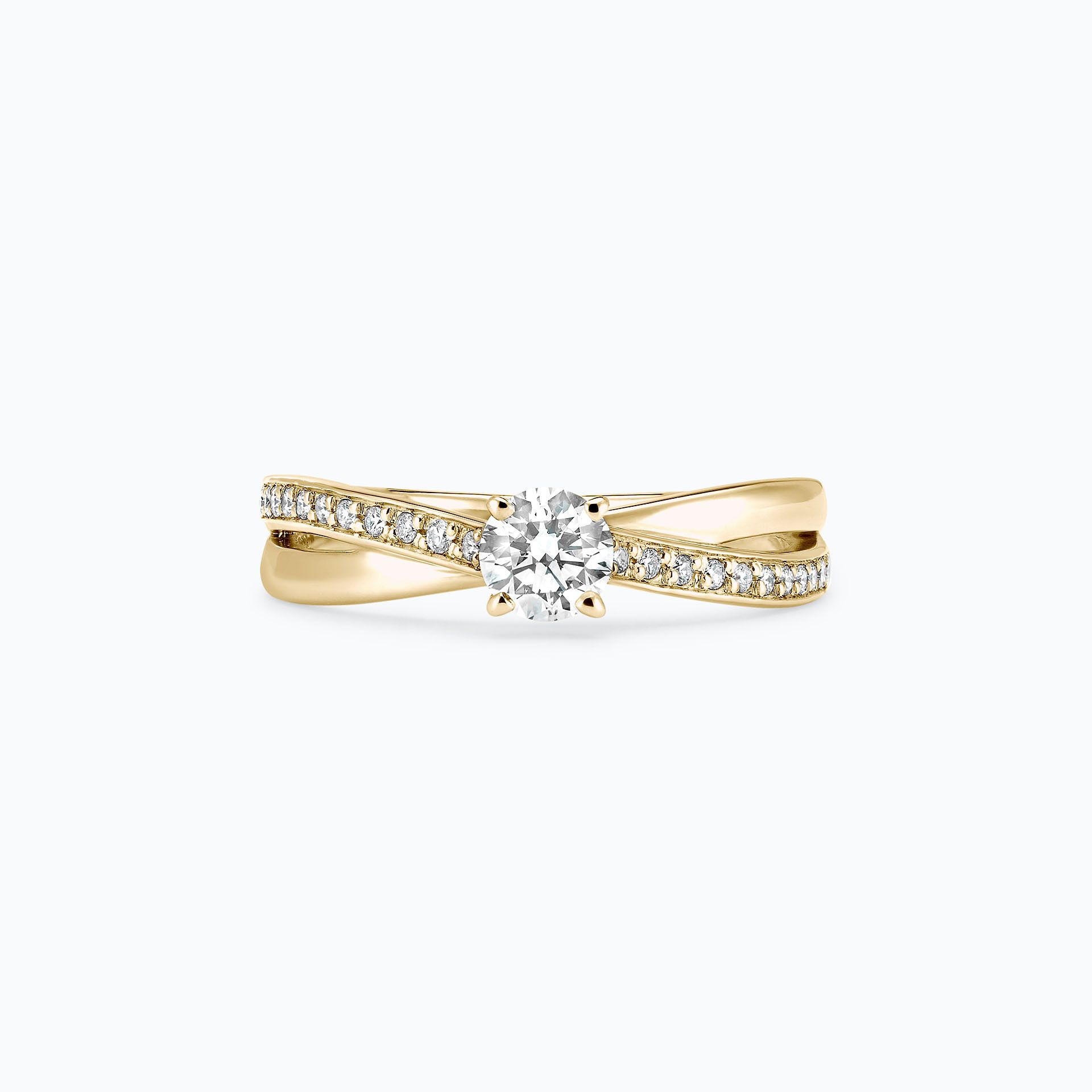Solitaire Pavé Kokoro