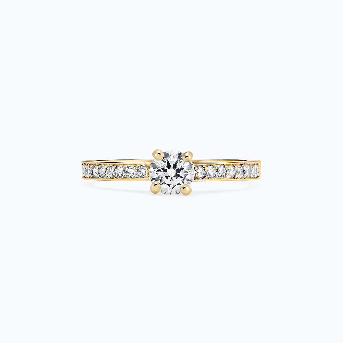 Solitaire Pavé Lagon Bleu Iconique