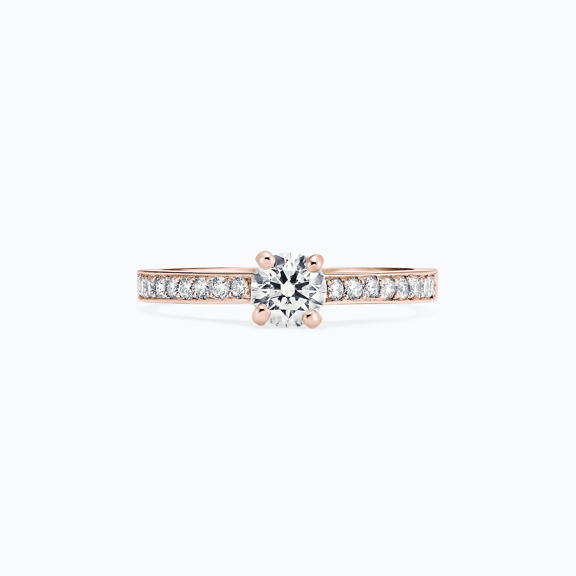 Solitaire Pavé Lagon Bleu Iconique