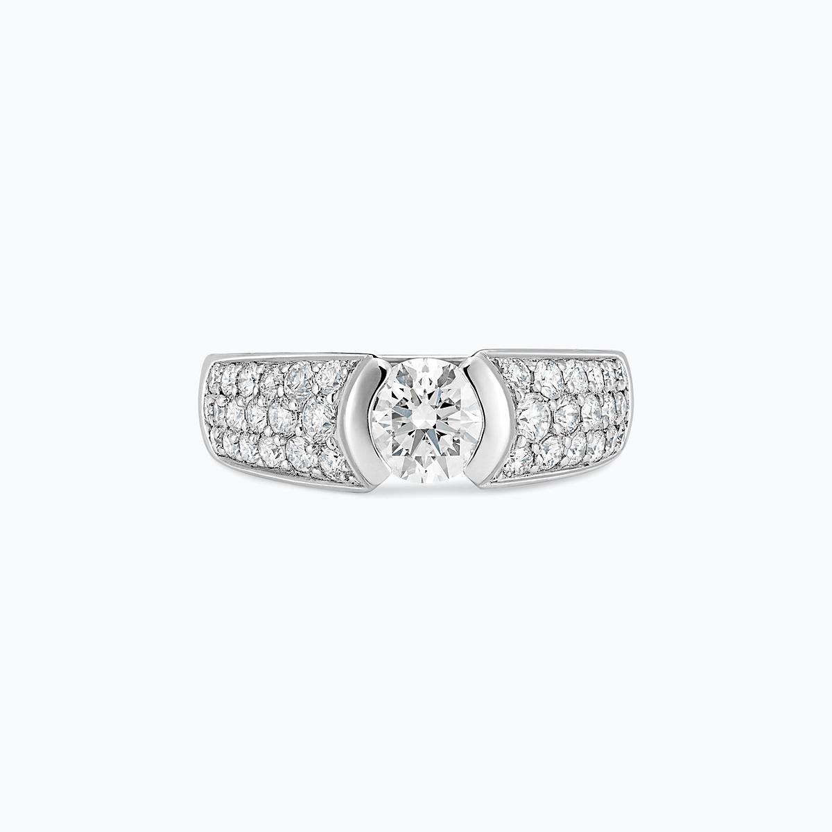 Solitaire Pavé Lovelace