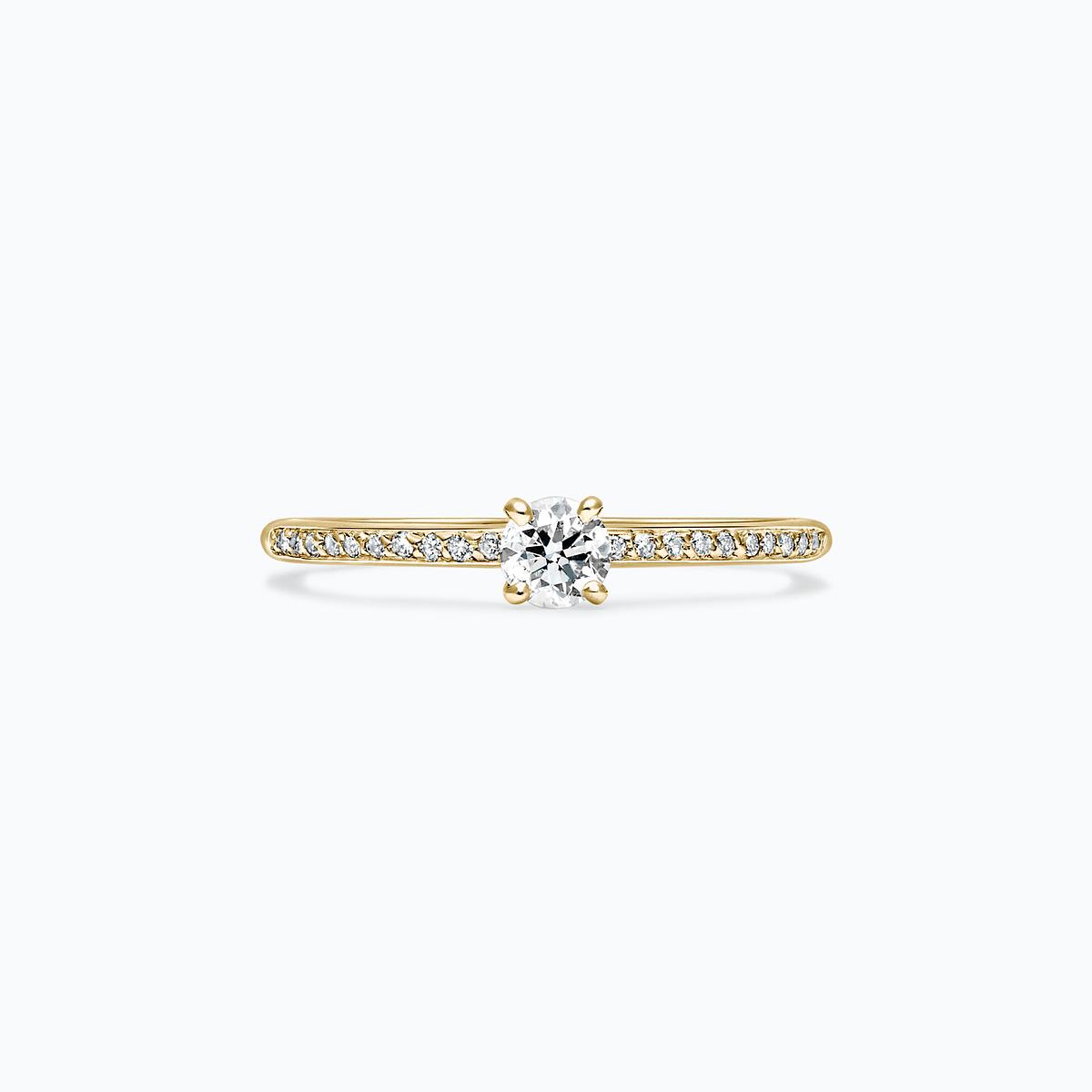 Solitaire Pavé Séléné 0.20 carat