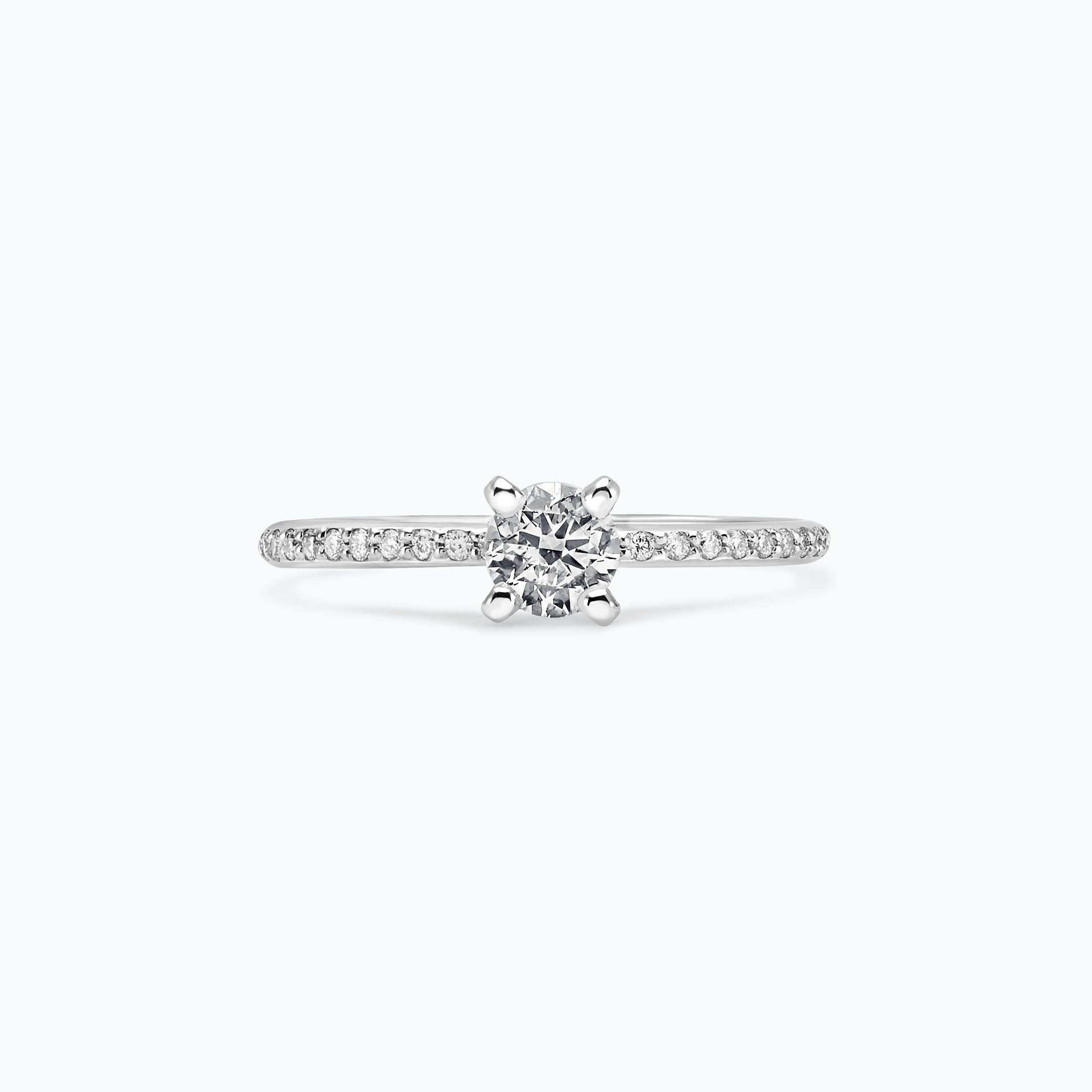 Solitaire Pavé Séléné Éclat