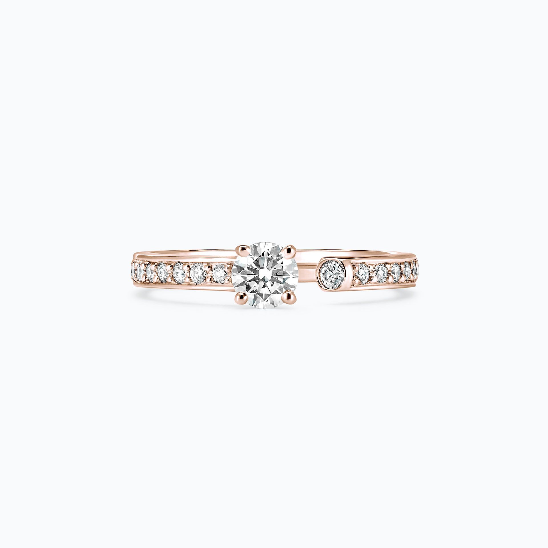 Solitaire Pavé Syracuse