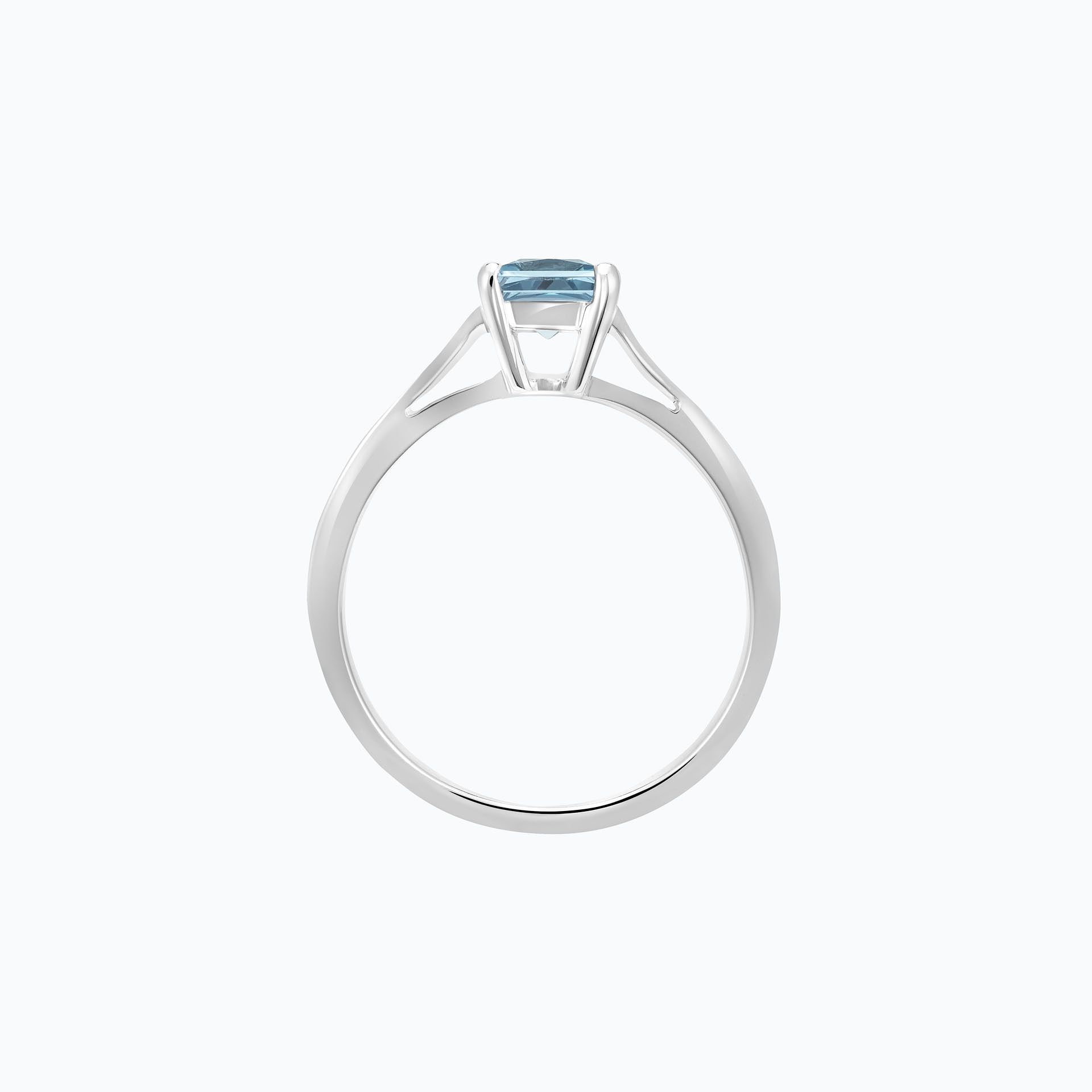 Solitaire Promesse Aigue-marine