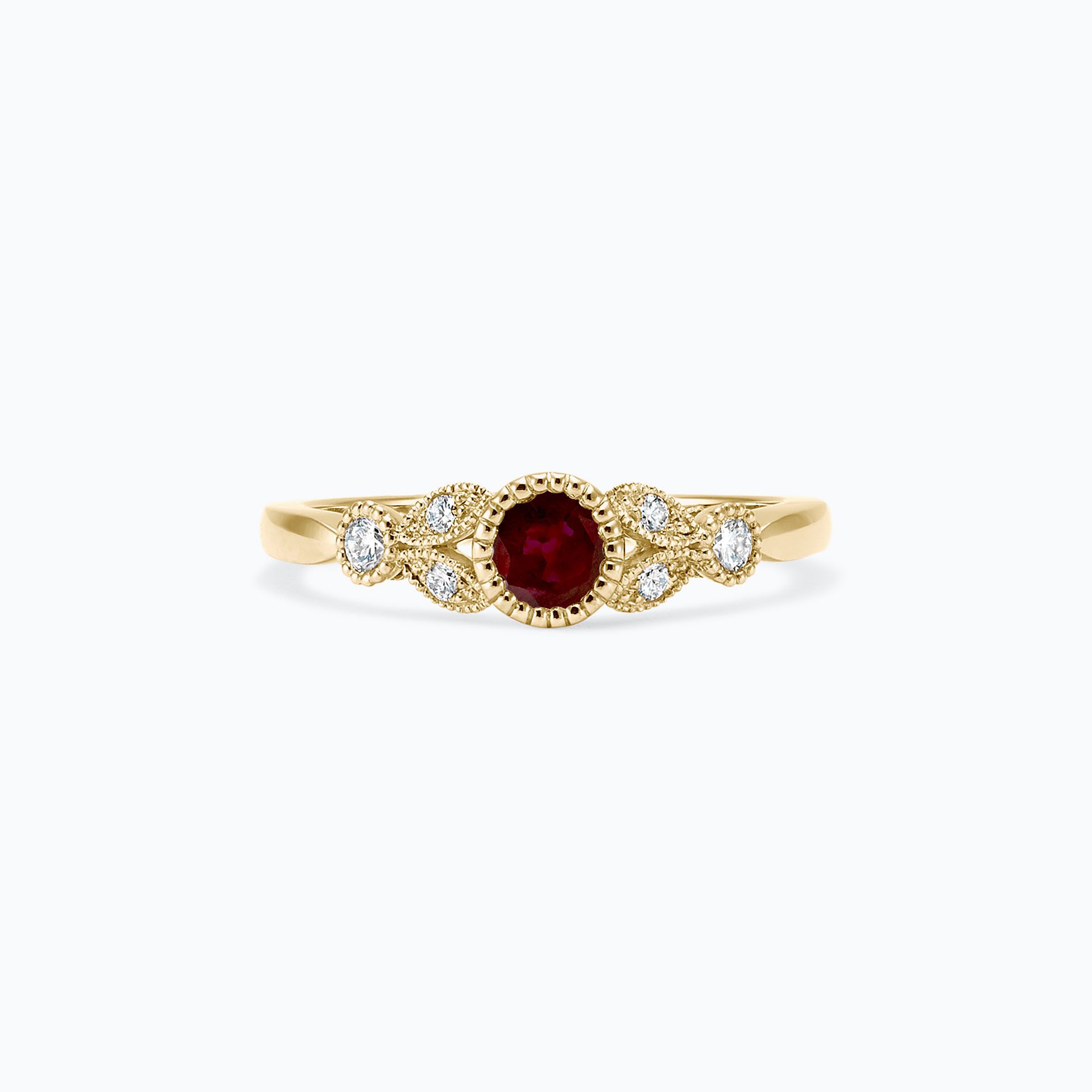 Solitaire Salomé Millegrain Rubis