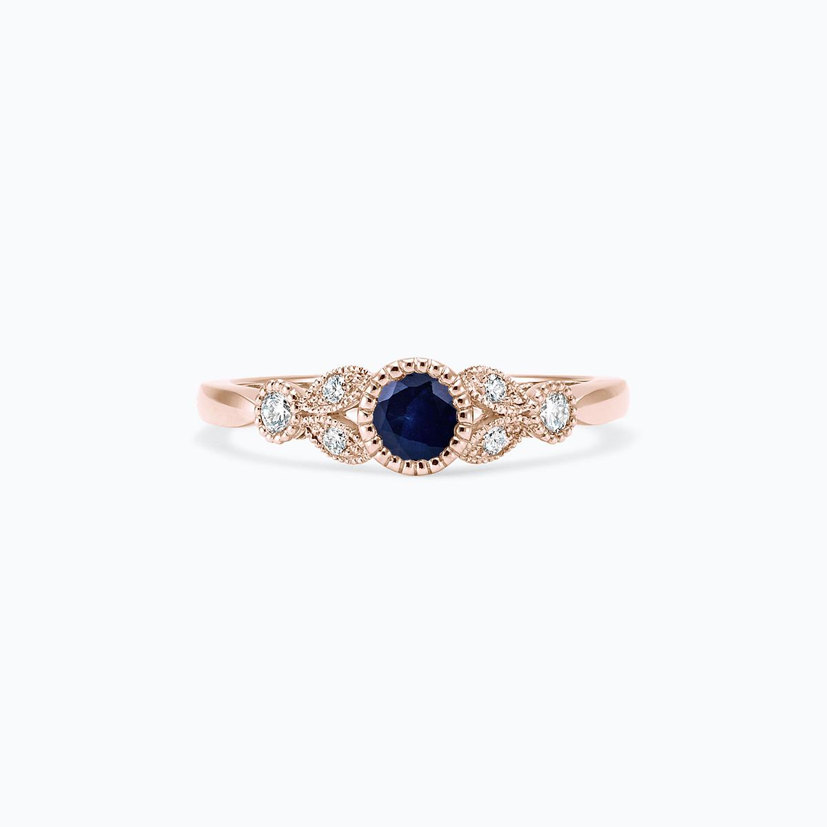 Solitaire Salomé Millegrain Saphir