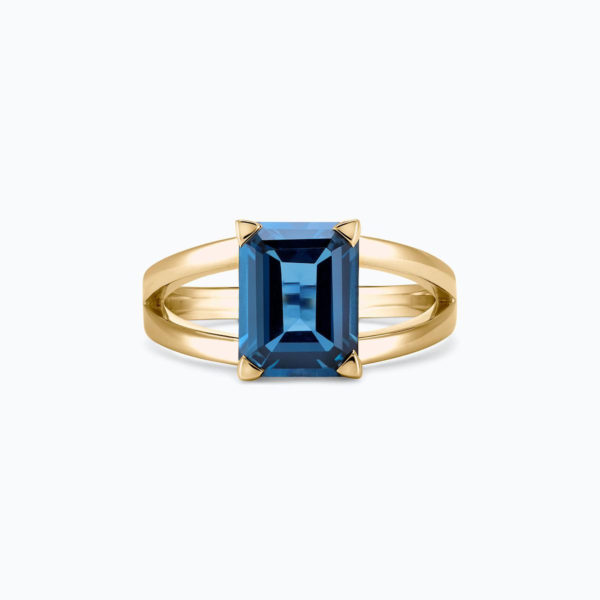 Bague Anook Topaze Blue London