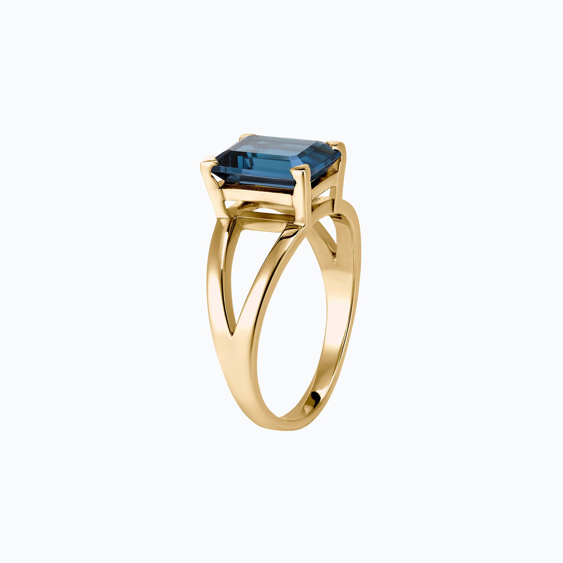 Bague Anook Topaze Blue London