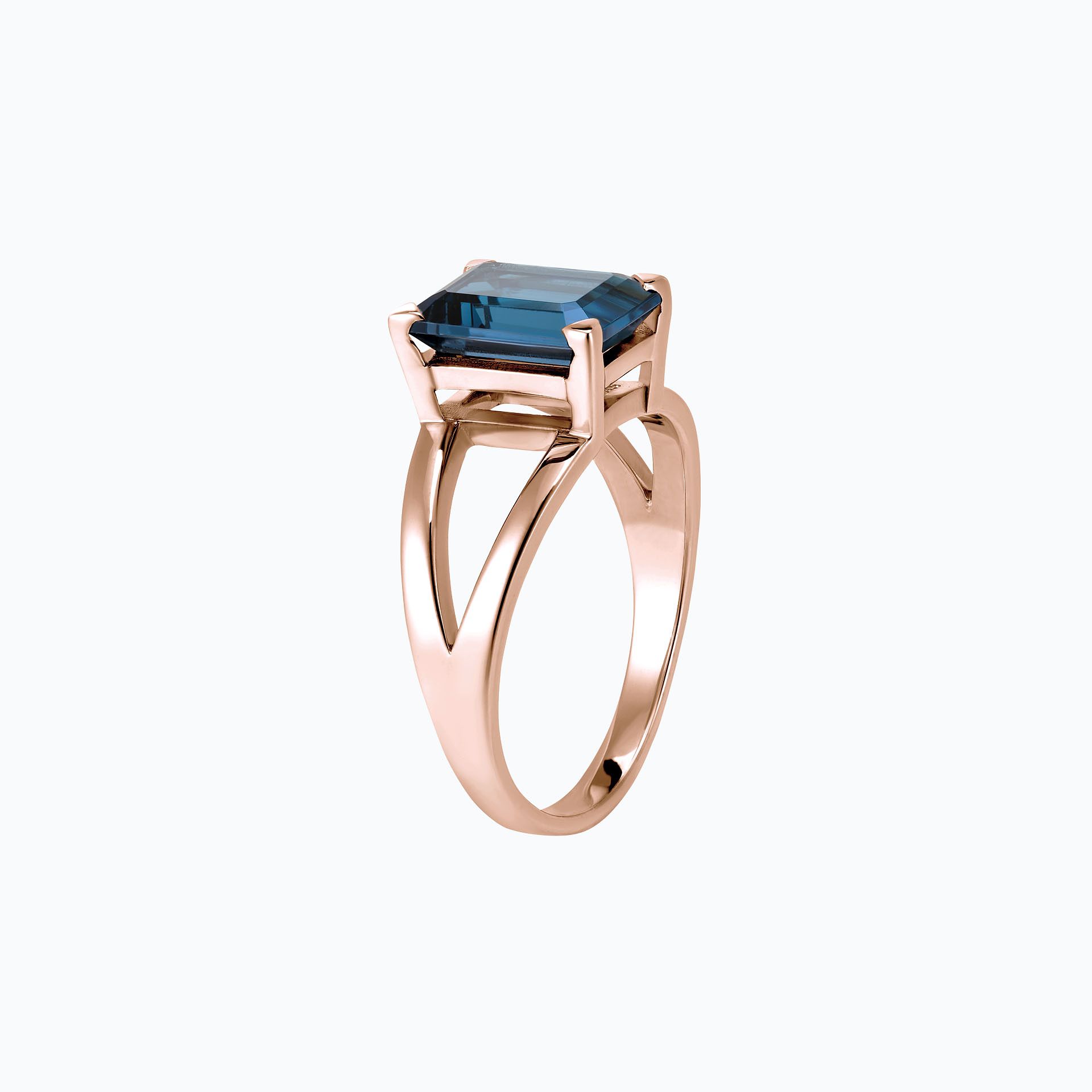 Bague Anook Topaze Blue London