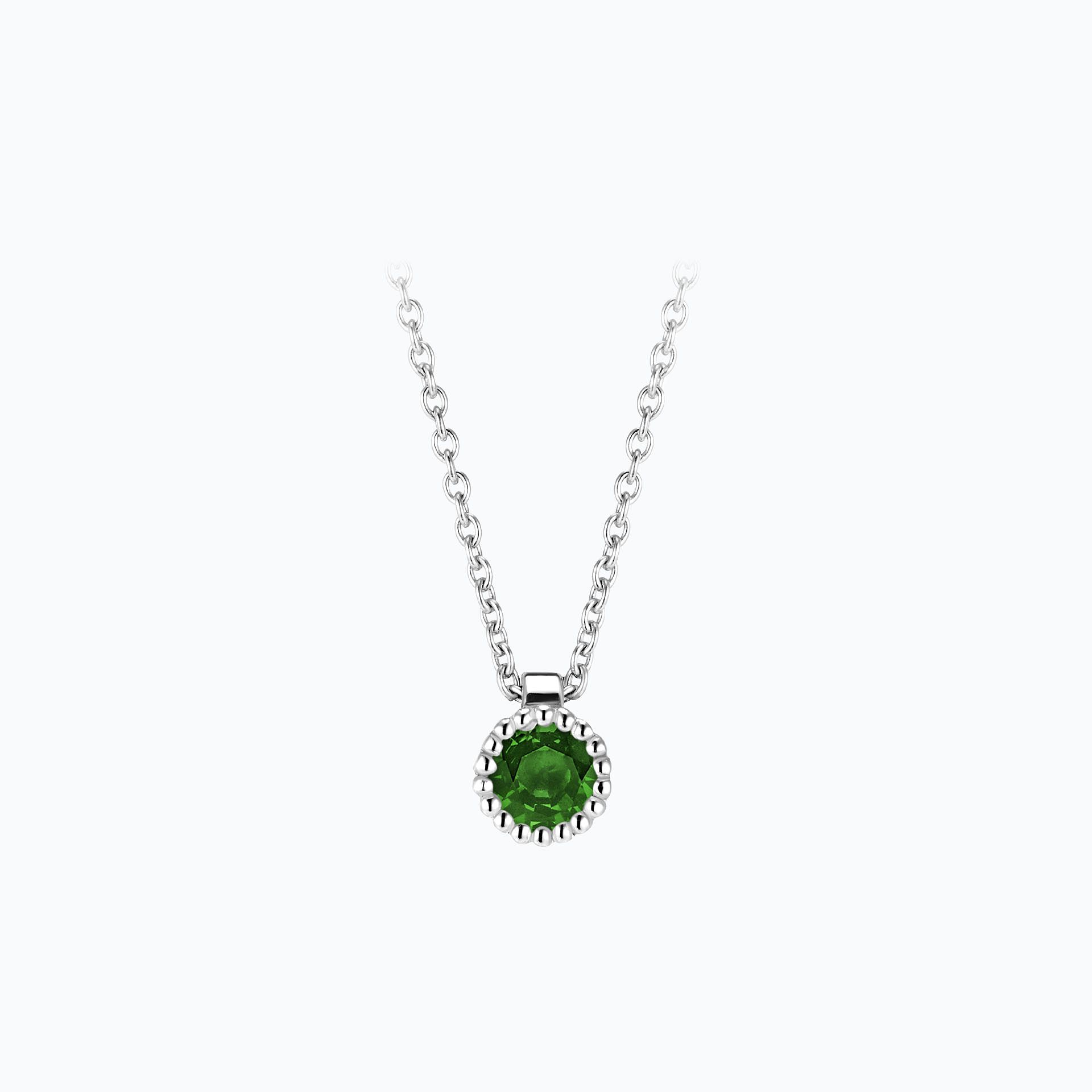 Collier Faustine Tsavorite 3.5 mm