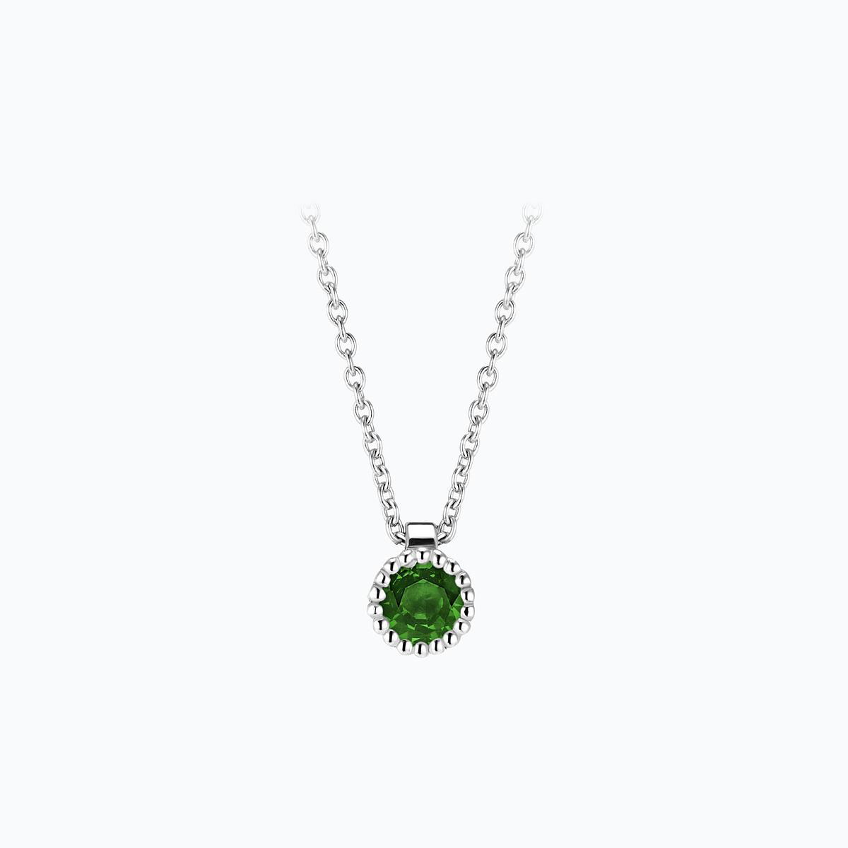 Collier Faustine Tsavorite 3.5 mm