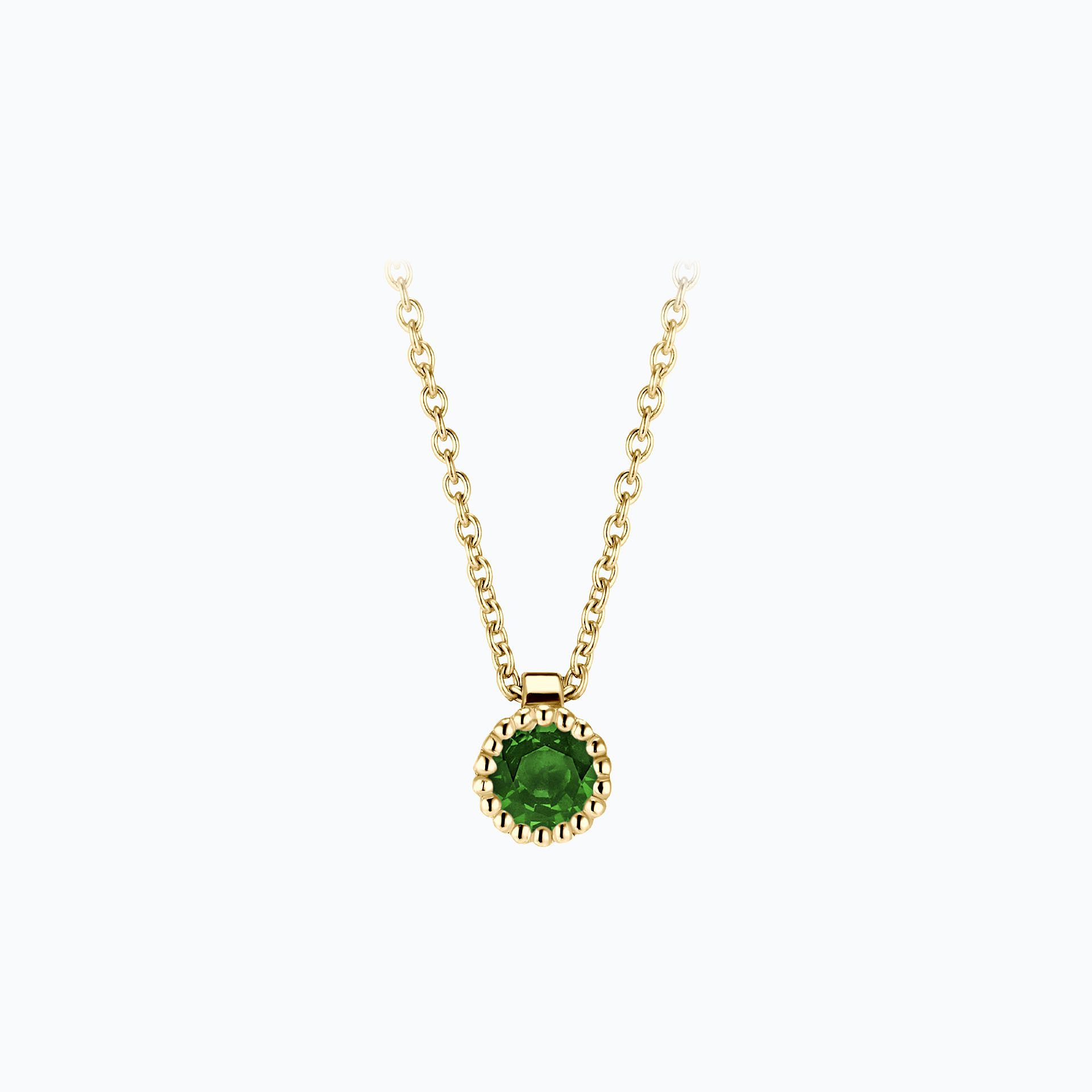 Collier Faustine Tsavorite 3.5 mm