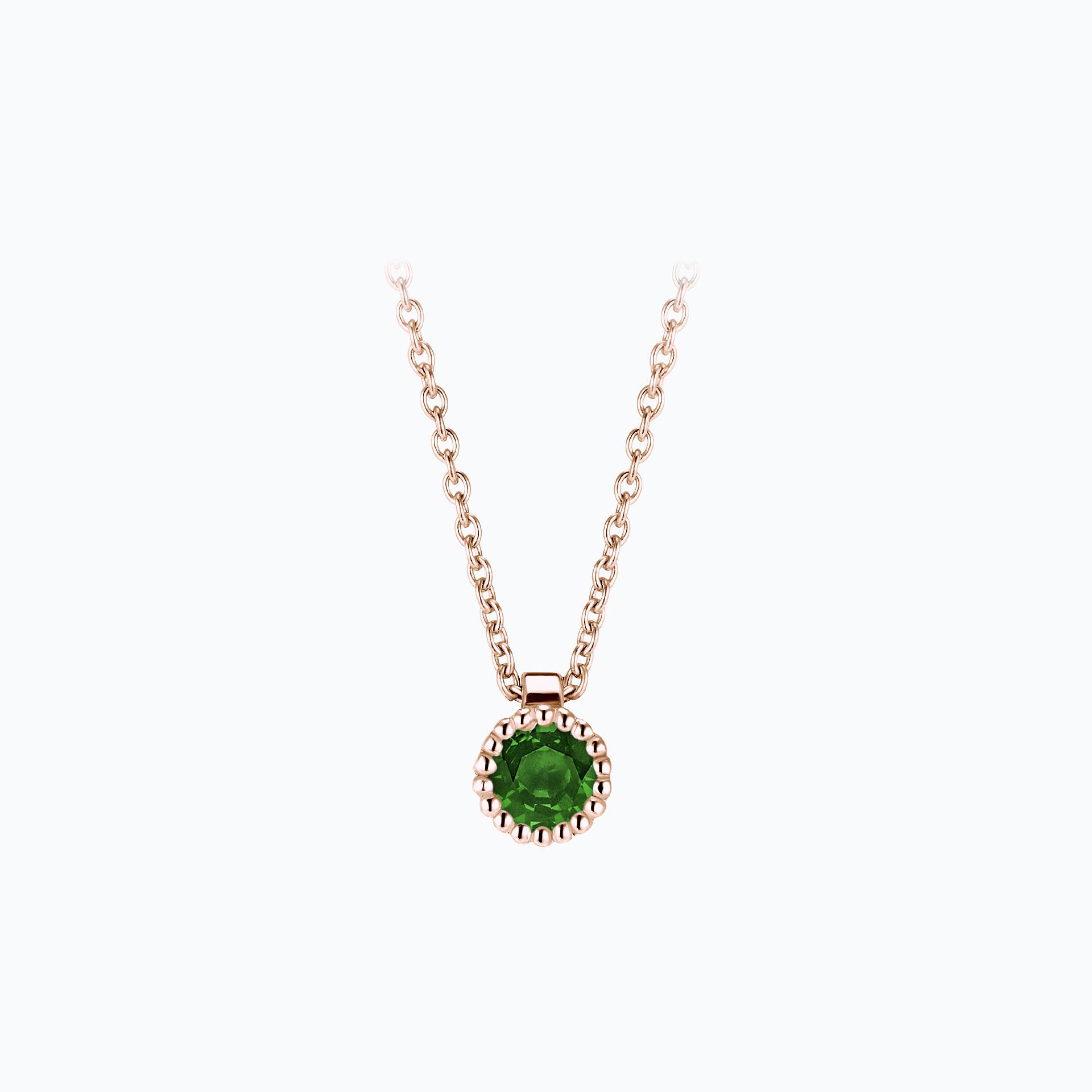 Collier Faustine Tsavorite 3.5 mm