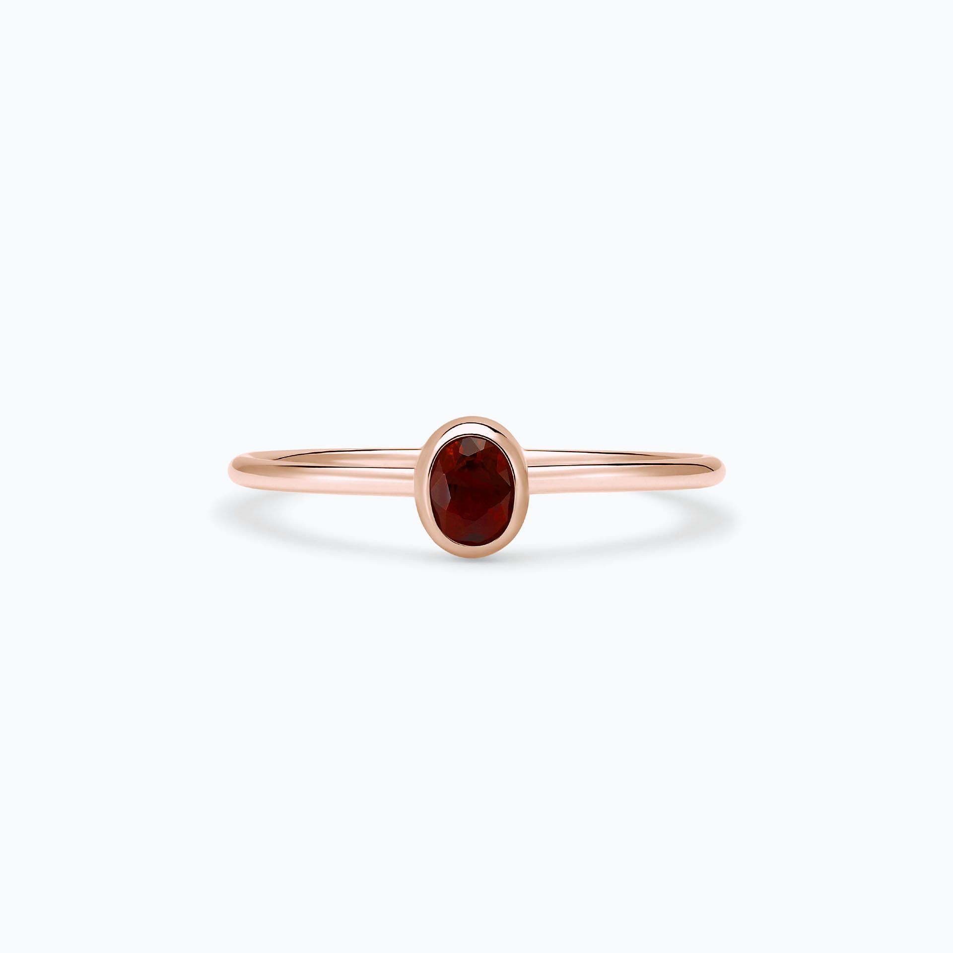 Solitaire Allure Grenat