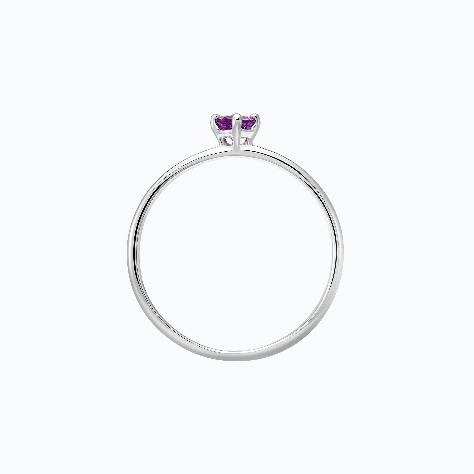 Solitaire Alva Améthyste 3.5 mm