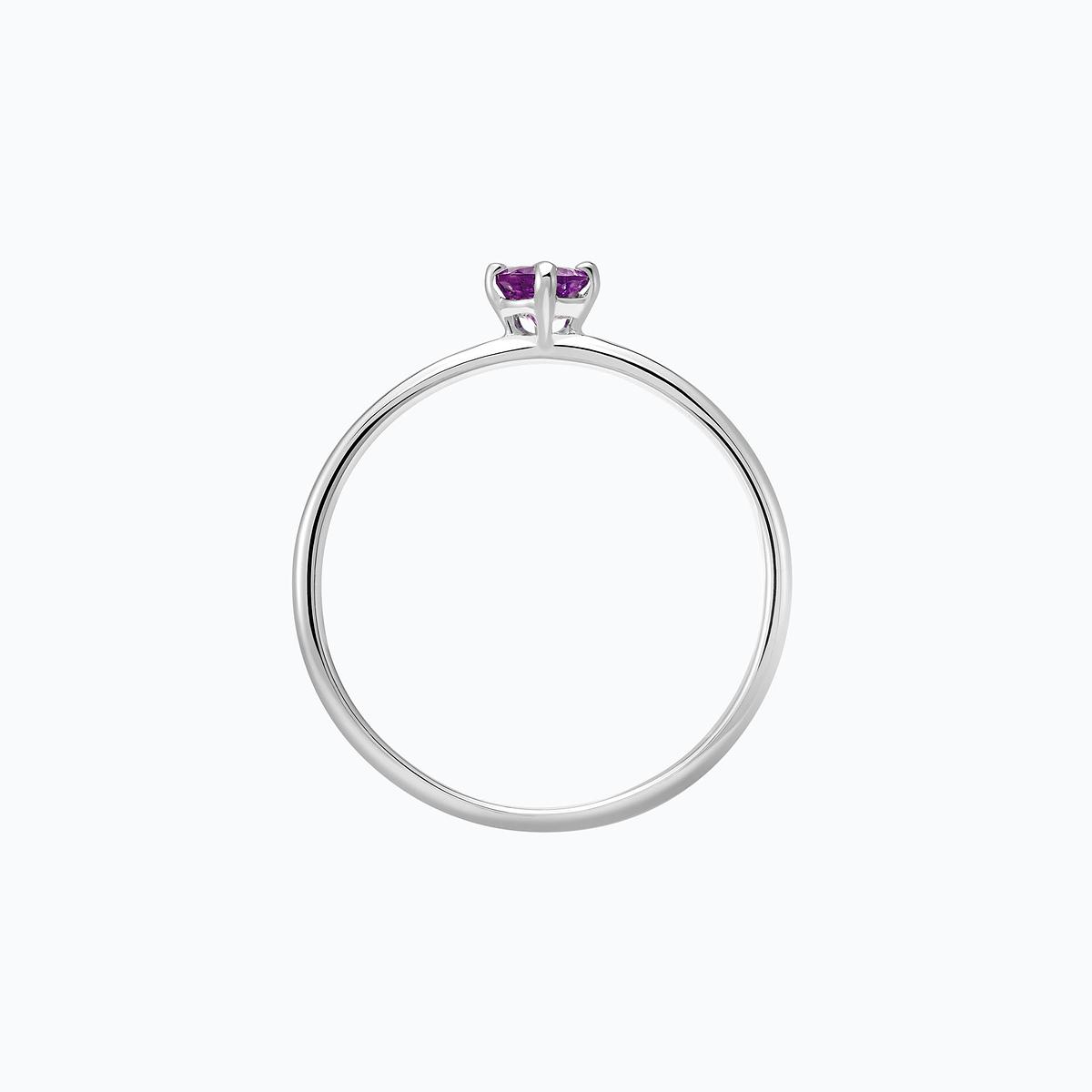 Solitaire Alva Améthyste 3.5 mm