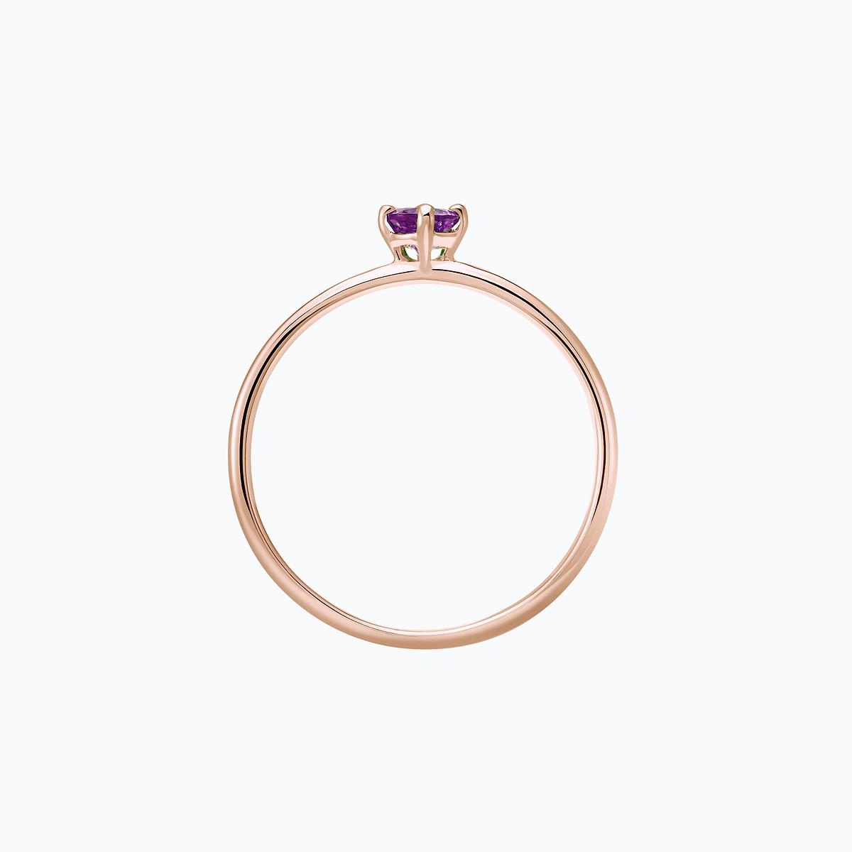 Solitaire Alva Améthyste 3.5 mm