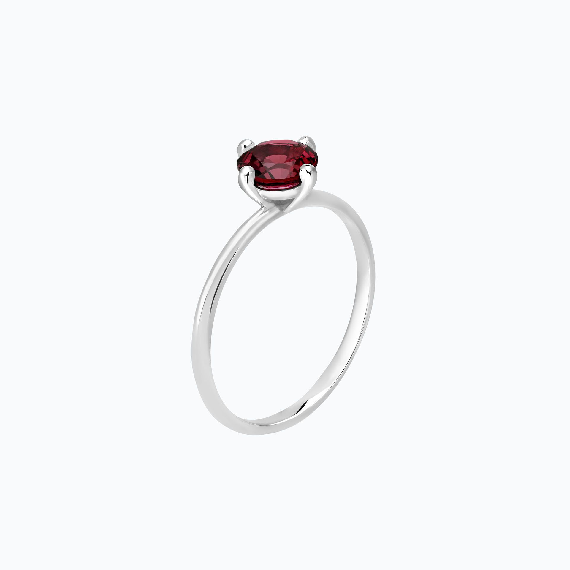Solitaire Alva Rubis 6 mm
