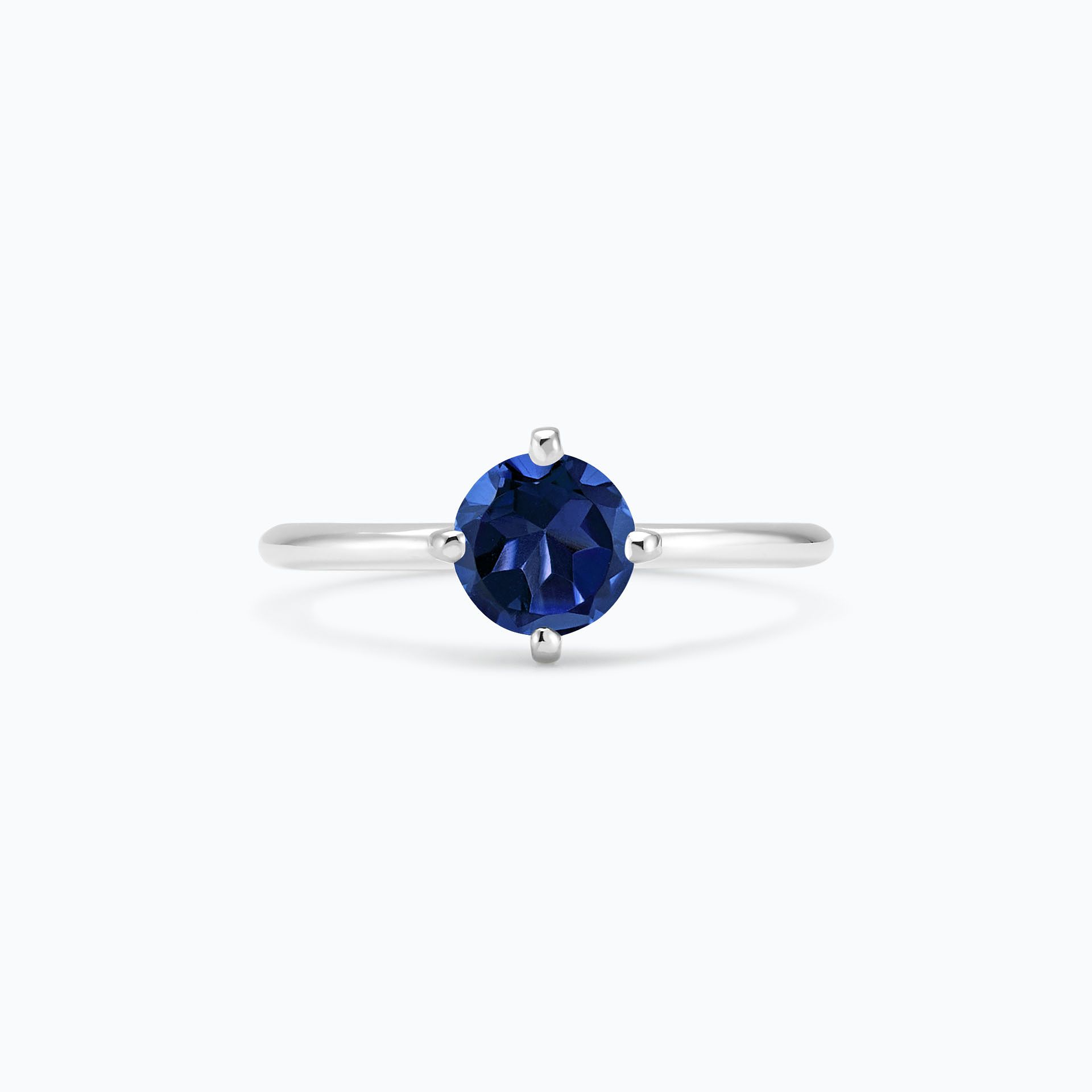 Solitaire Alva Saphir 6 mm