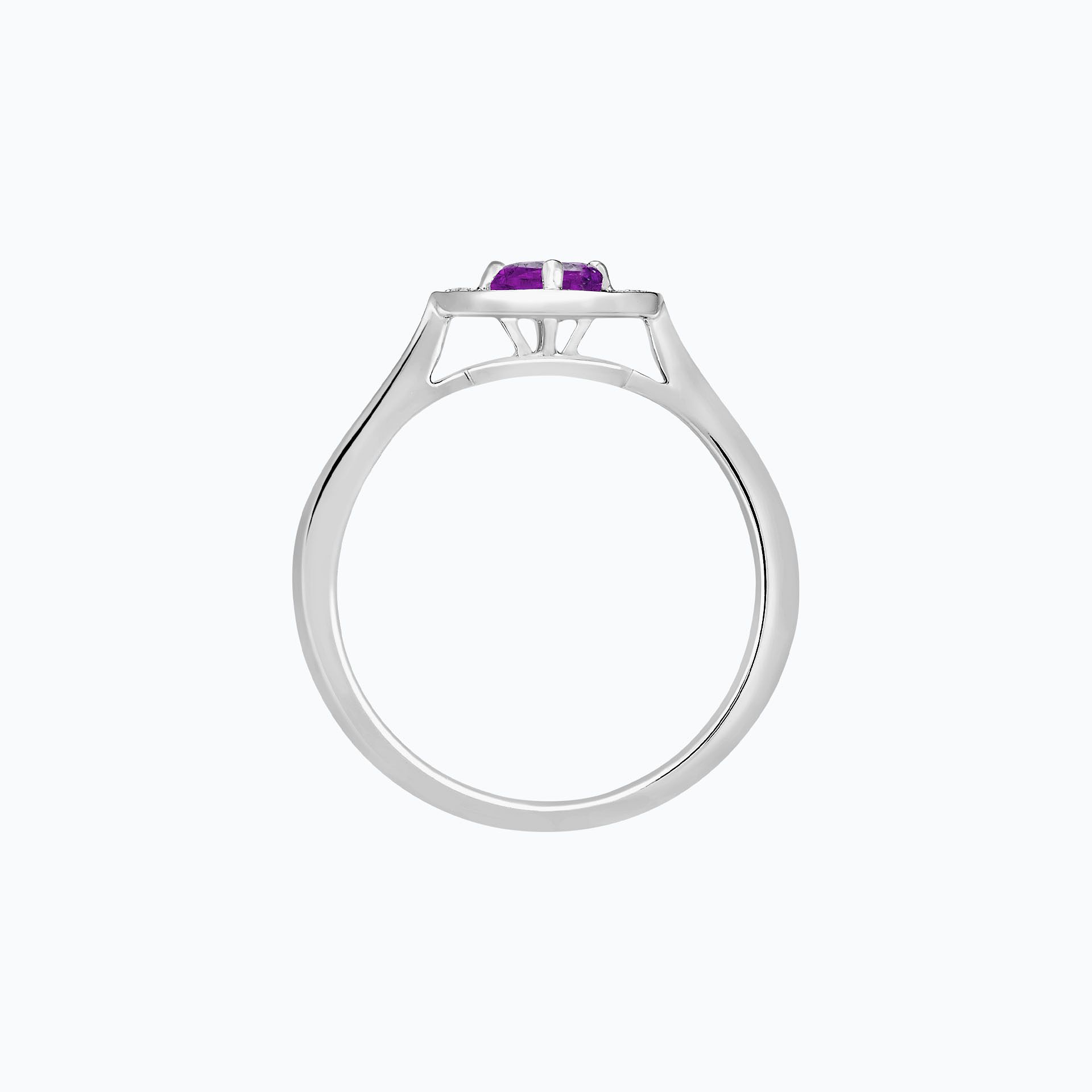 Solitaire Attraction Améthyste