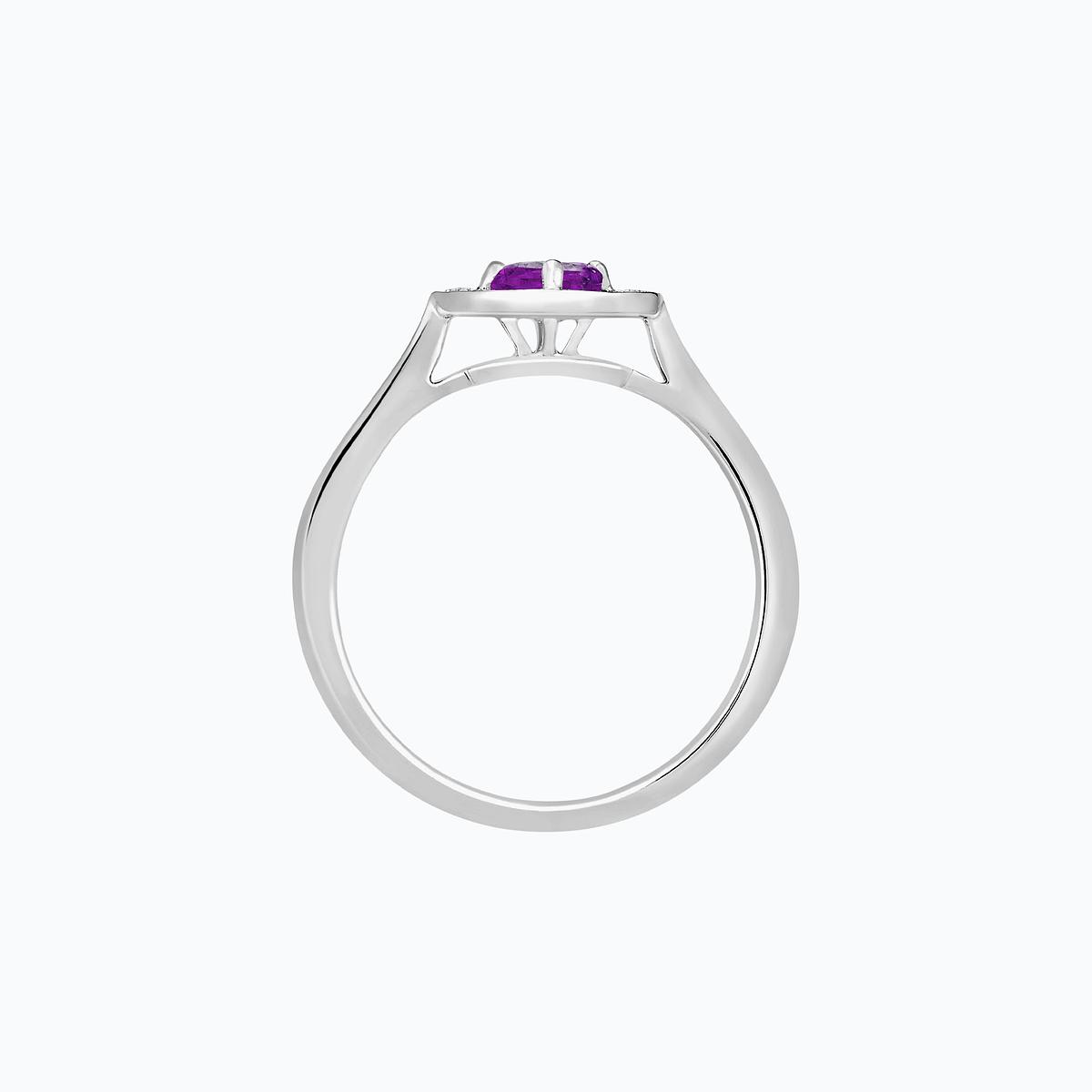 Solitaire Attraction Améthyste