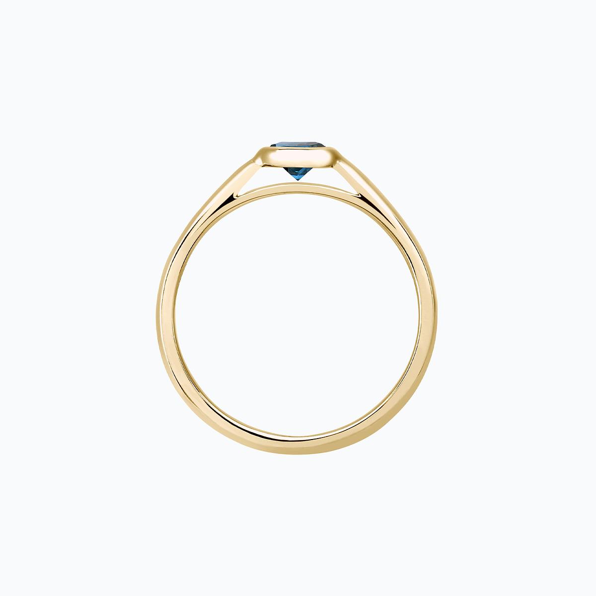 Solitaire Chloé Topaze Blue London