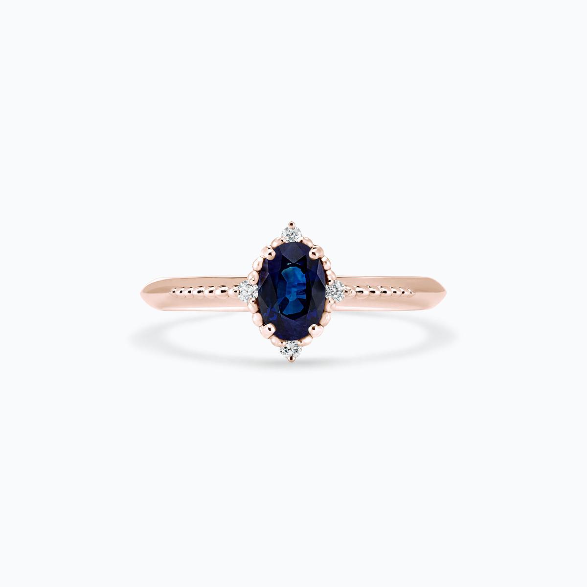 Solitaire Colette Saphir