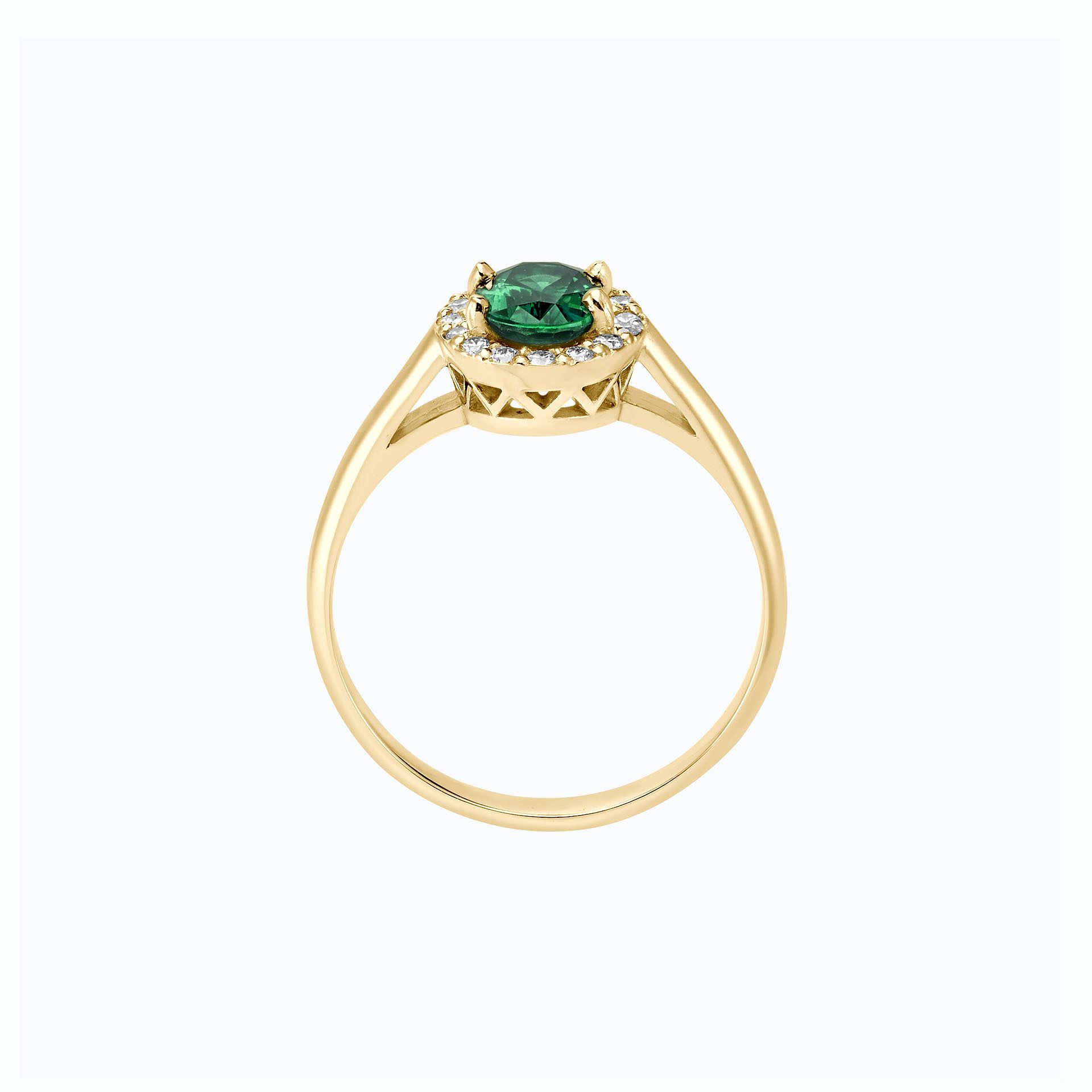 Solitaire Diana Émeraude