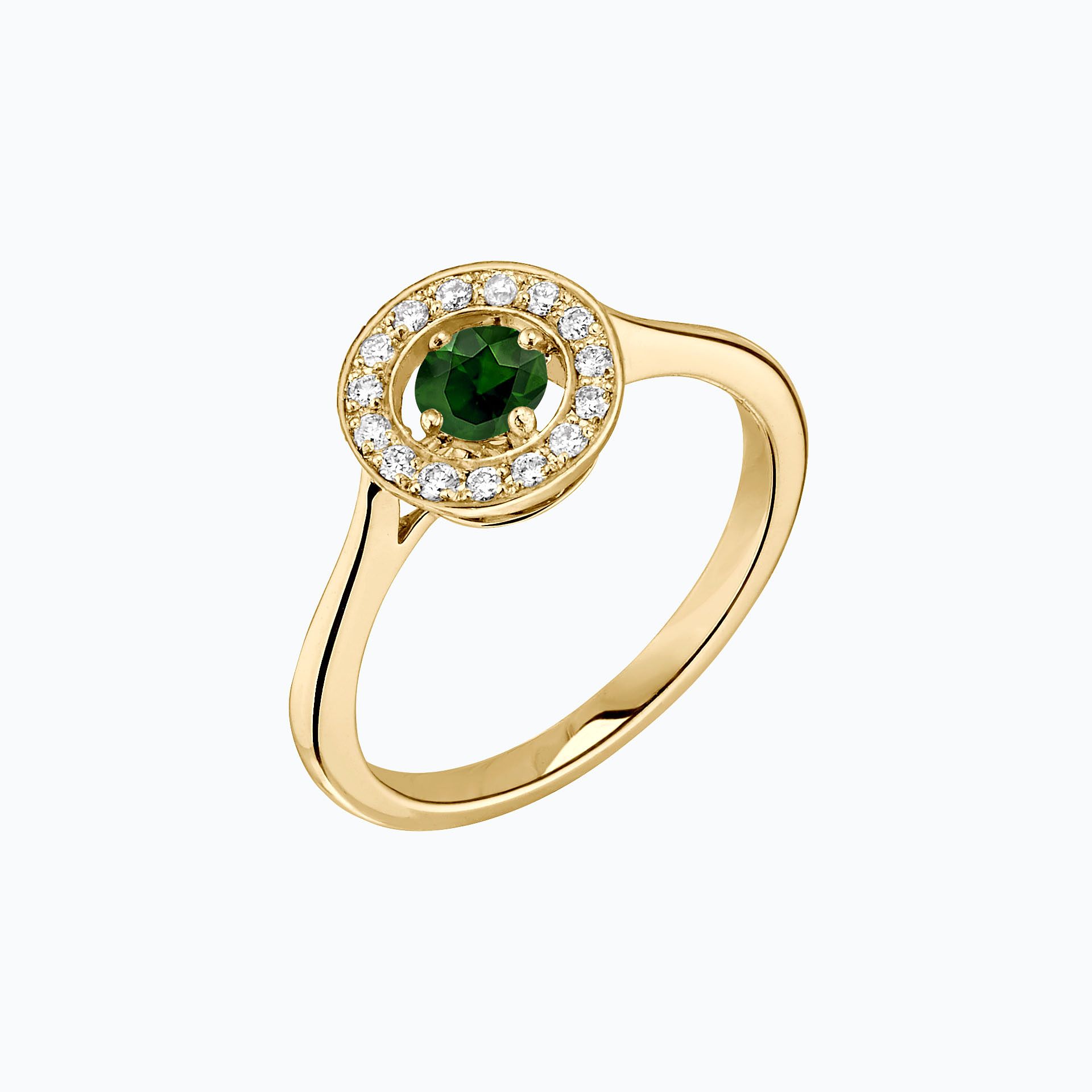 Solitaire Attraction Tsavorite
