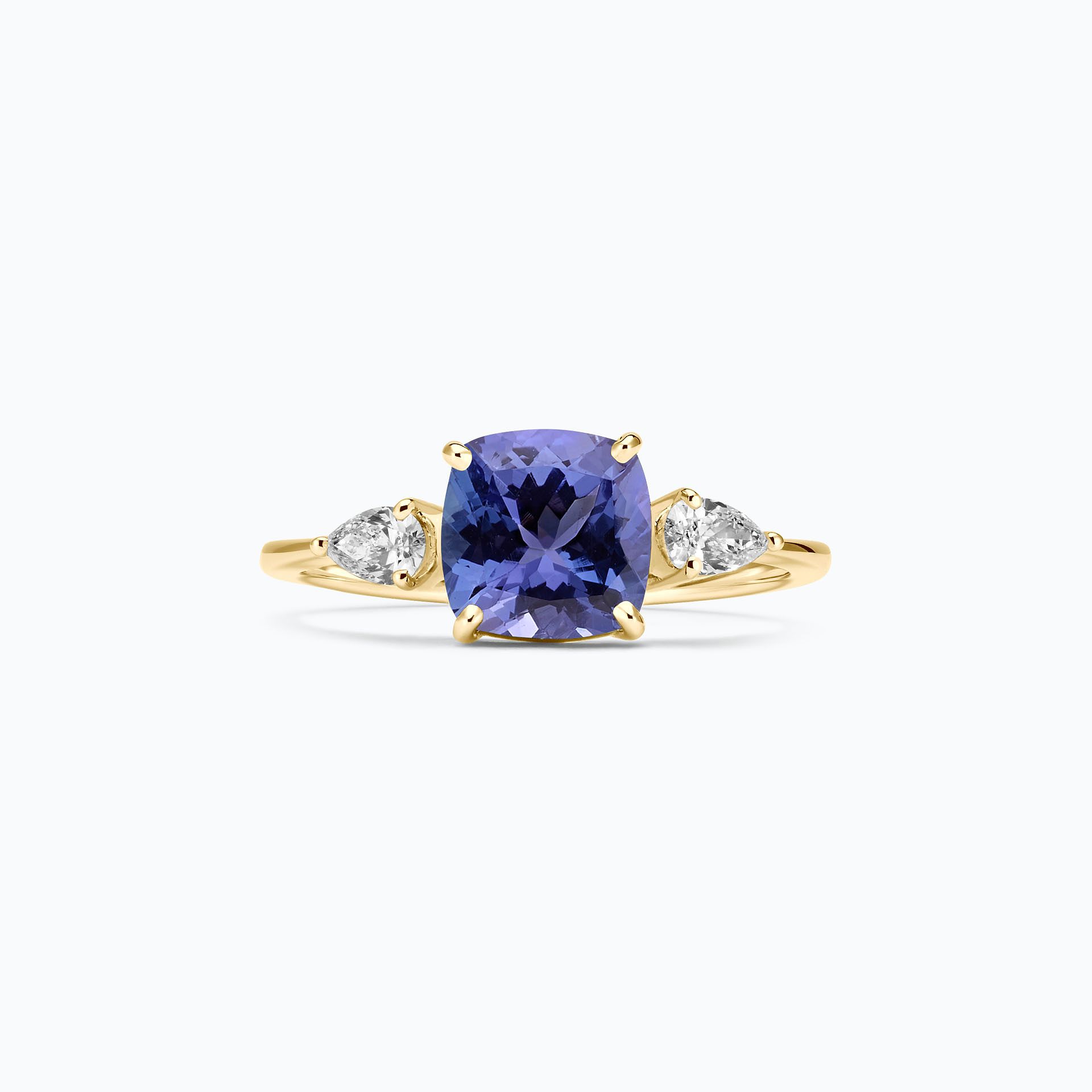 Solitaire Buckingham Tanzanite 7 x 7 mm