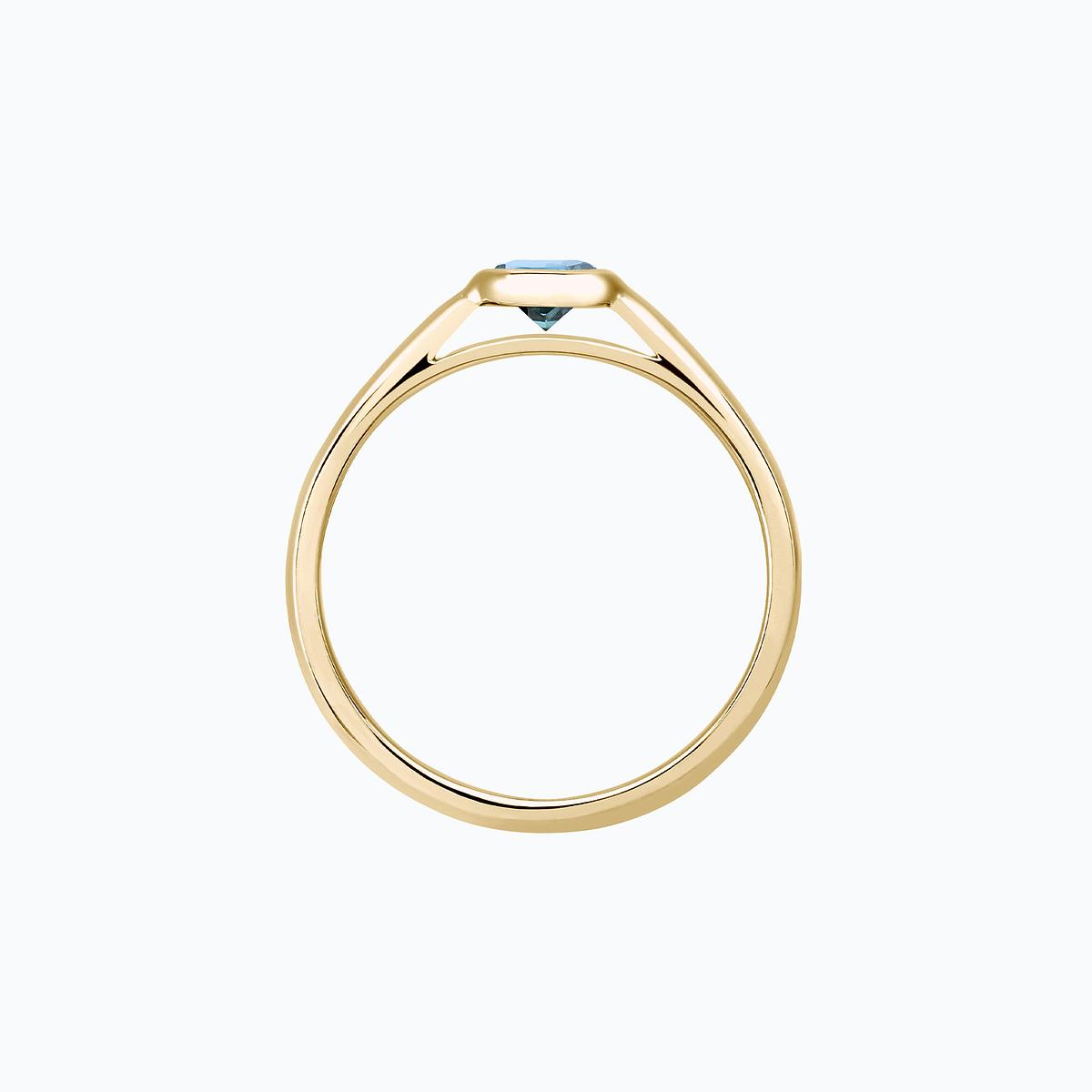 Solitaire Chloé Aigue-Marine