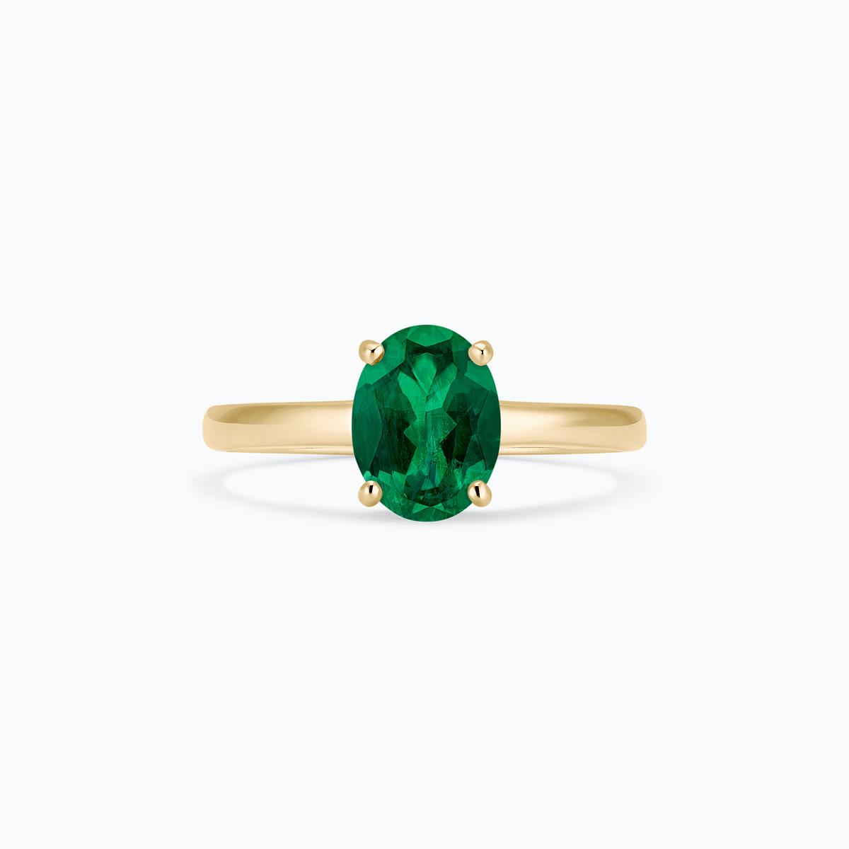 Solitaire Érine Émeraude