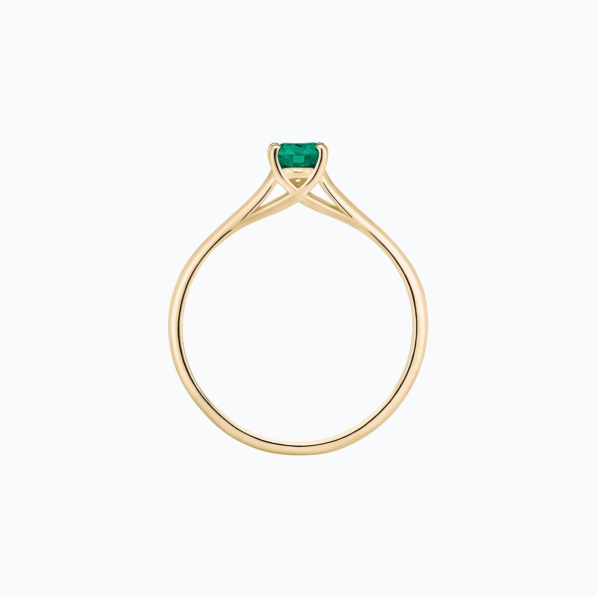Solitaire Fanny Émeraude 3.5 mm