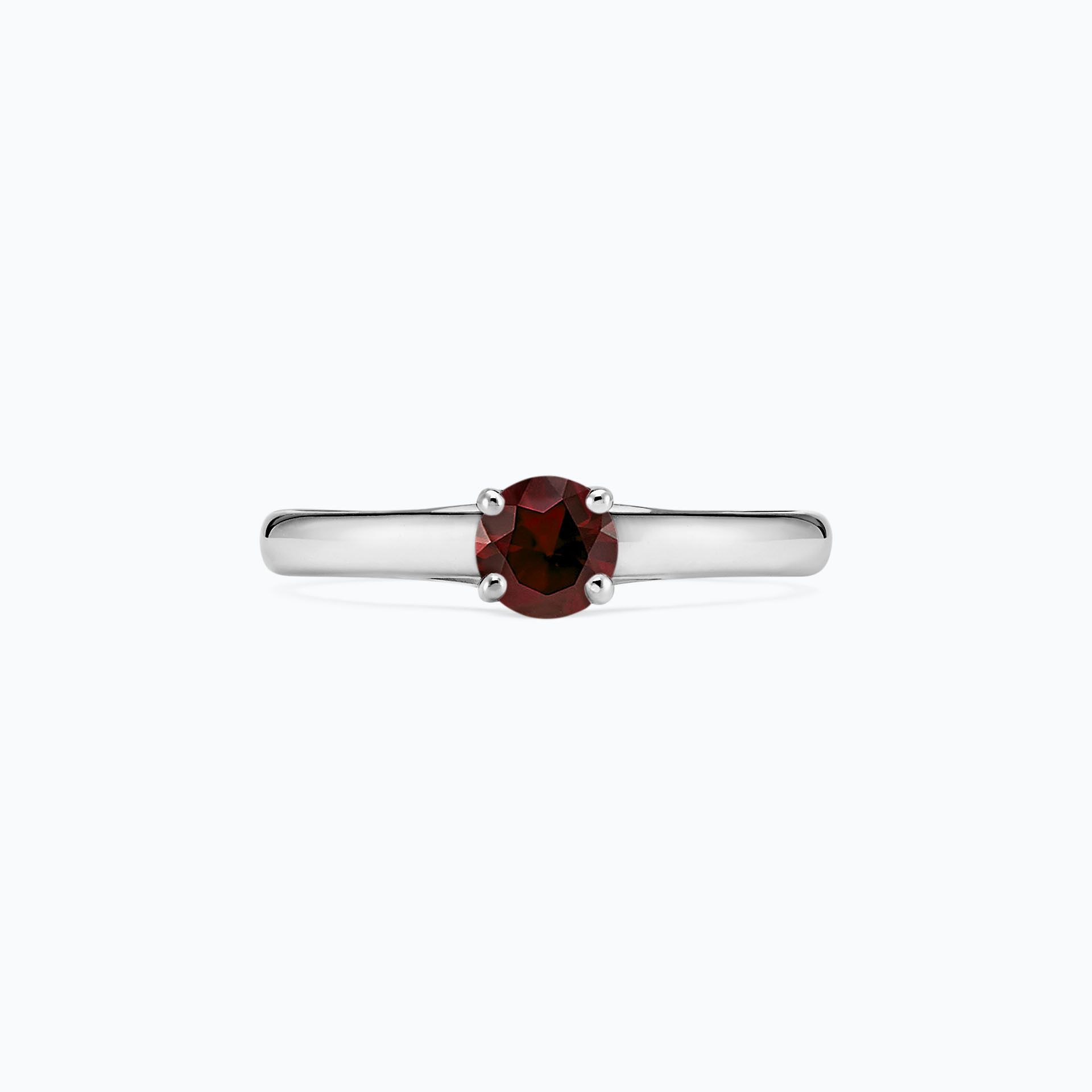 Solitaire Fanny Grenat 4.5 mm