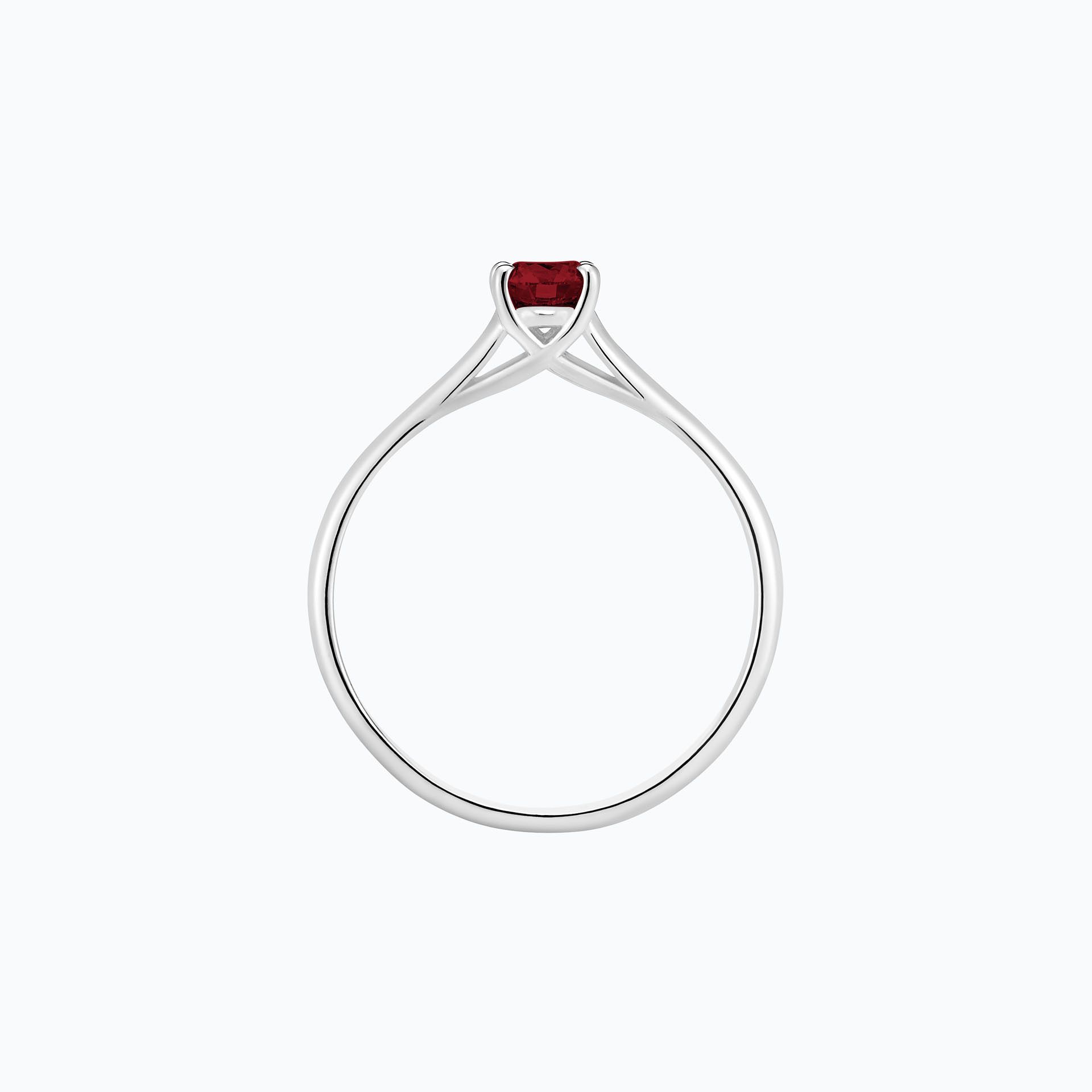 Solitaire Fanny Grenat 4.5 mm