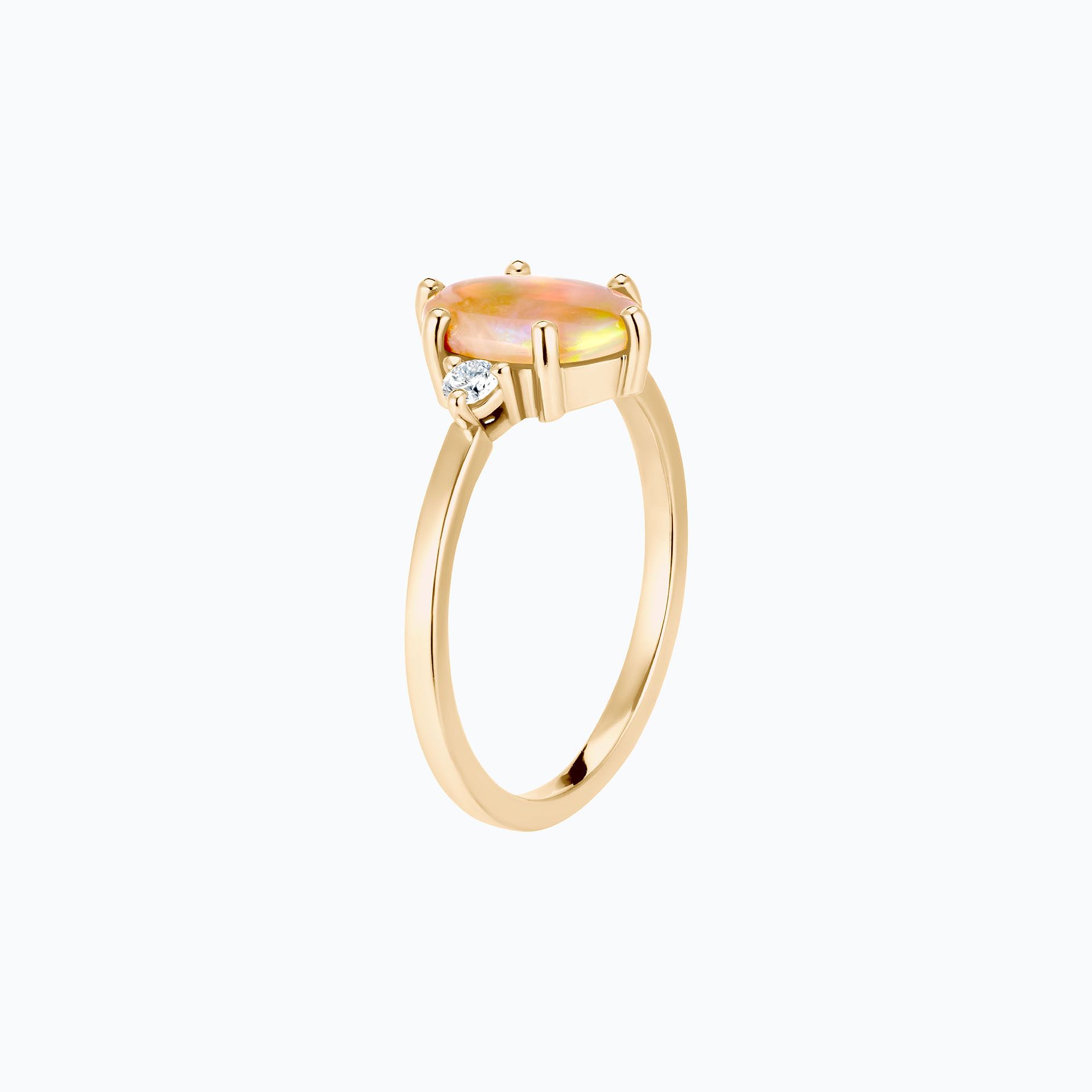 Solitaire Elisabeth Opale