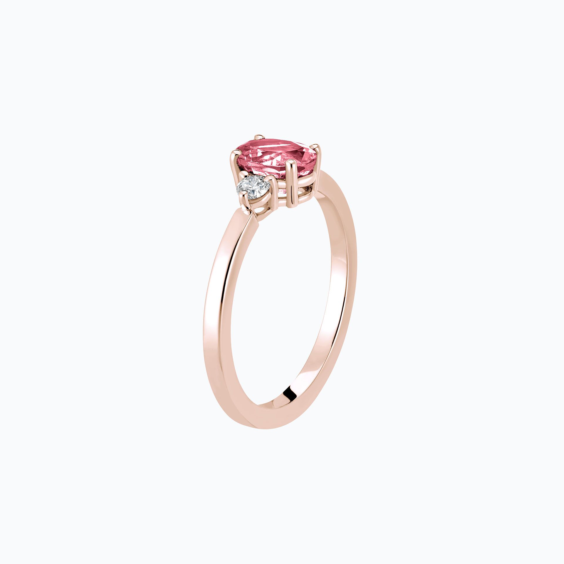 Solitaire Elisabeth Tourmaline 7 x 5 mm