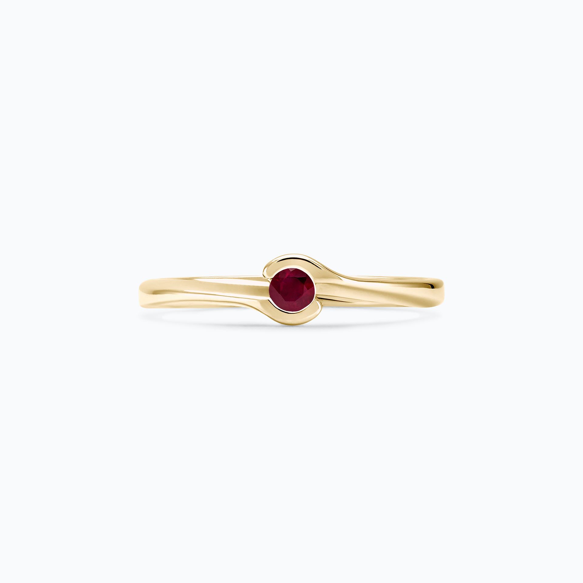 Solitaire Emma Rubis 3.5 mm