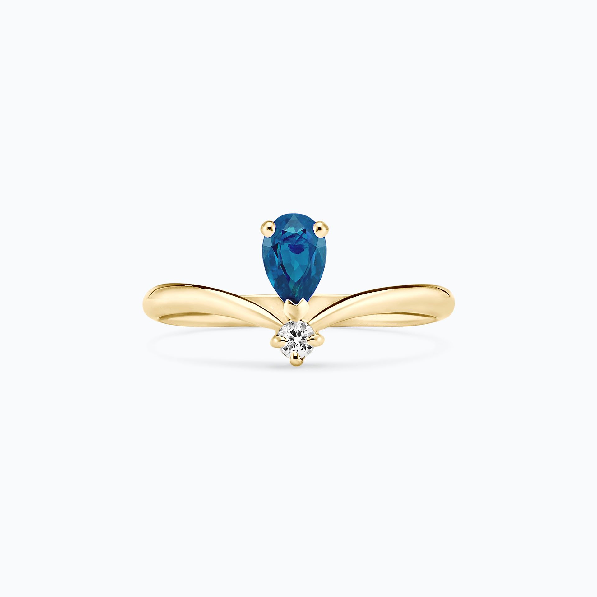Solitaire Isadora Topaze Blue London