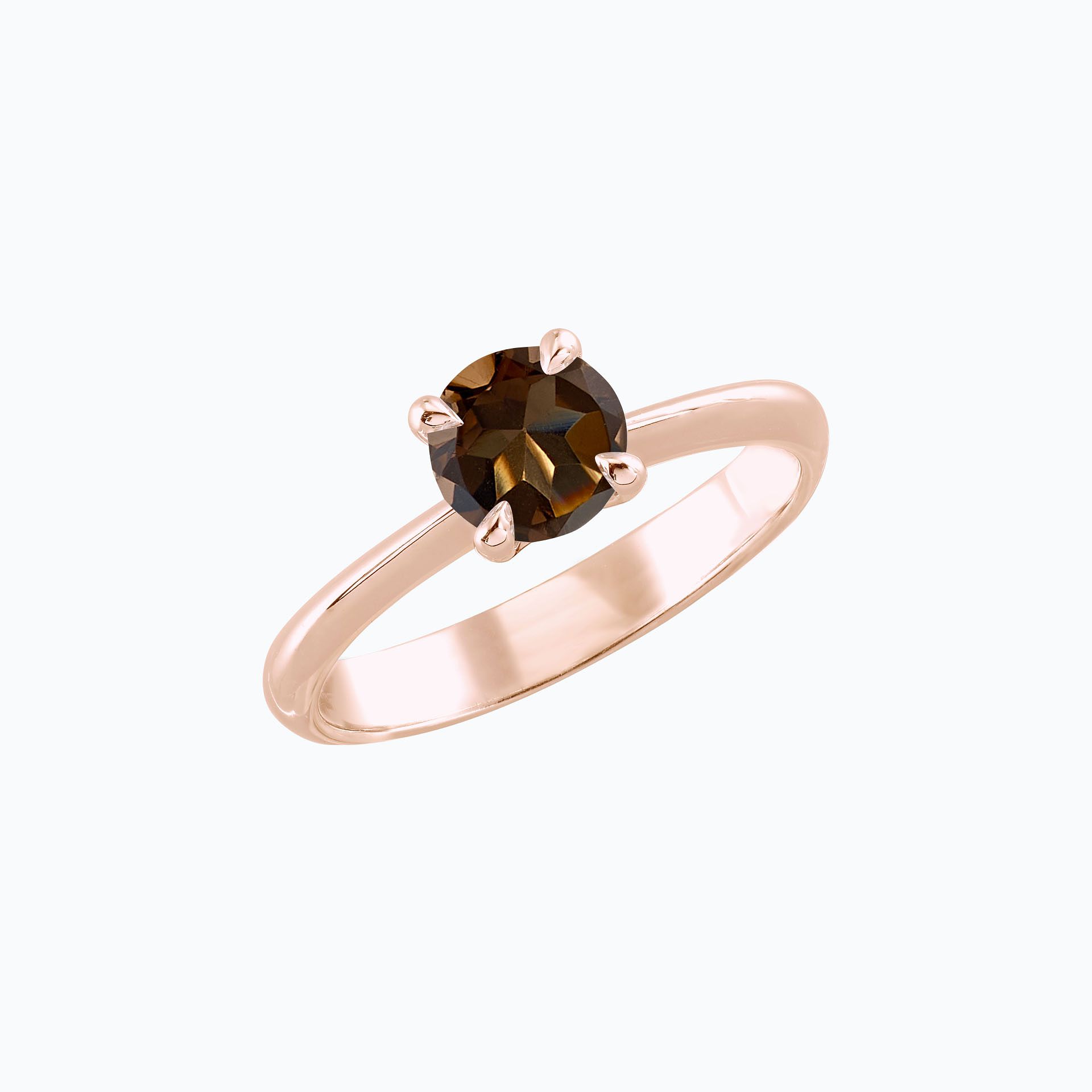 Solitaire Jara Quartz Fumé