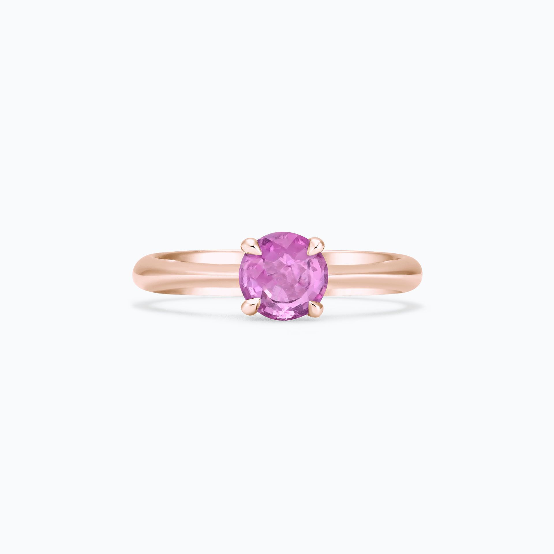 Solitaire Jara Saphir Rose Poudré