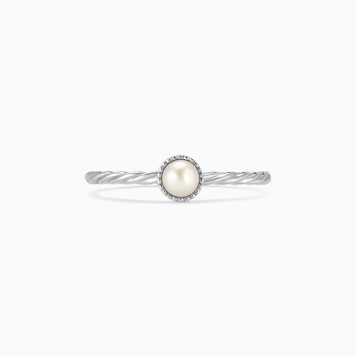 Solitaire Faustine Perle