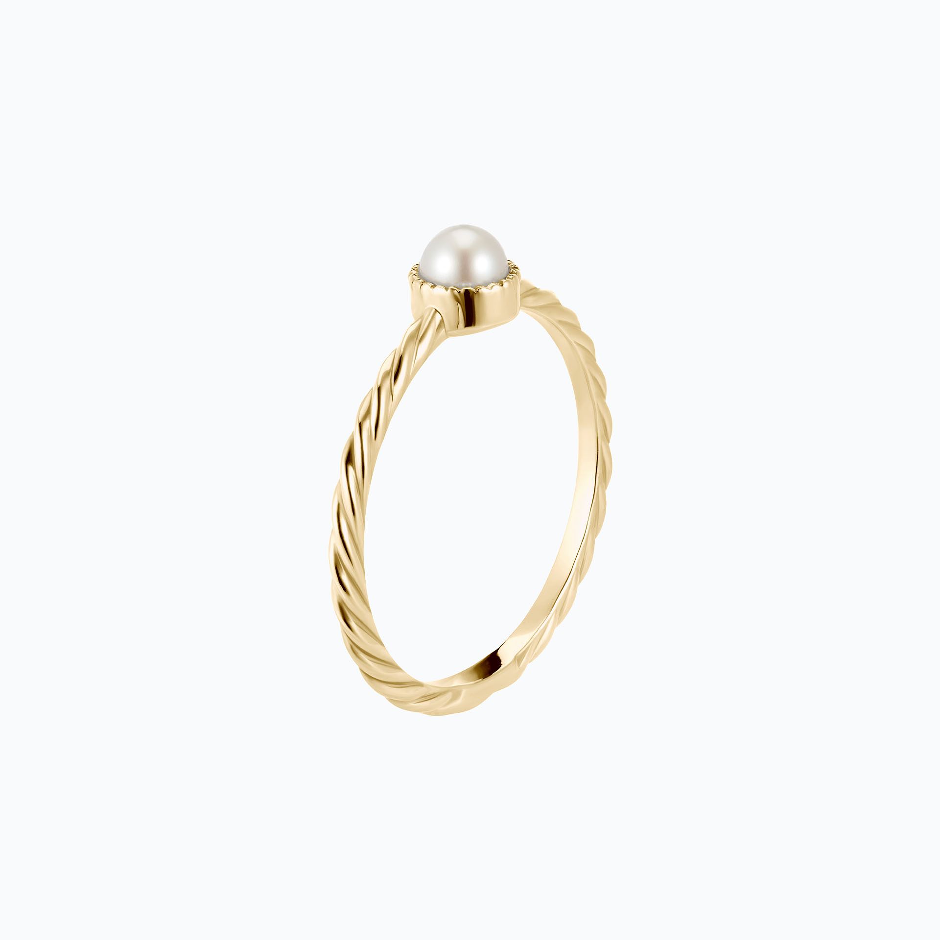 Solitaire Faustine Perle