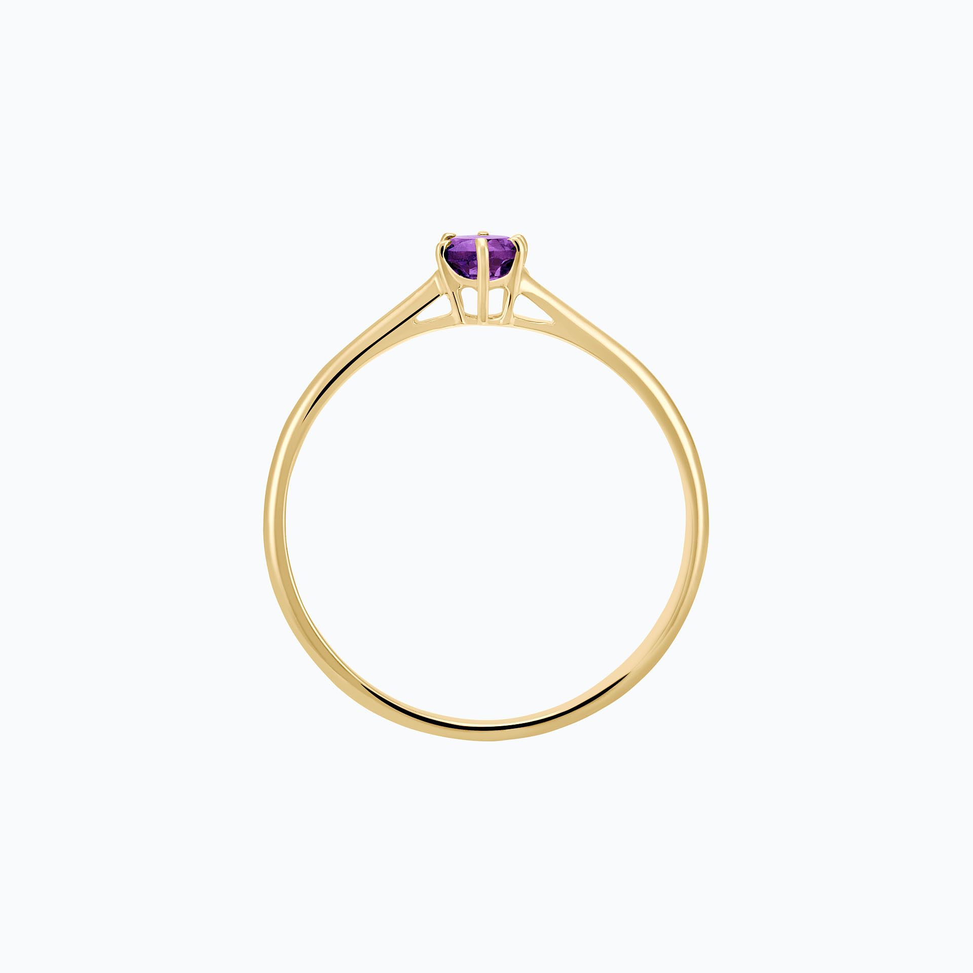 Solitaire Félicia Améthyste 3.5 mm