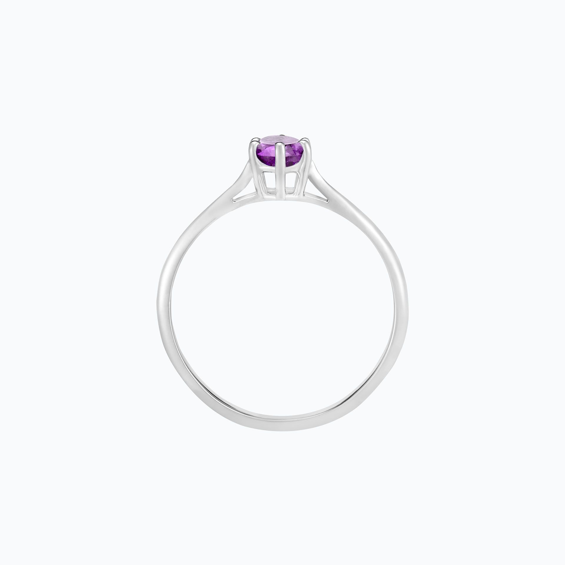 Solitaire Félicia Améthyste 4.5 mm