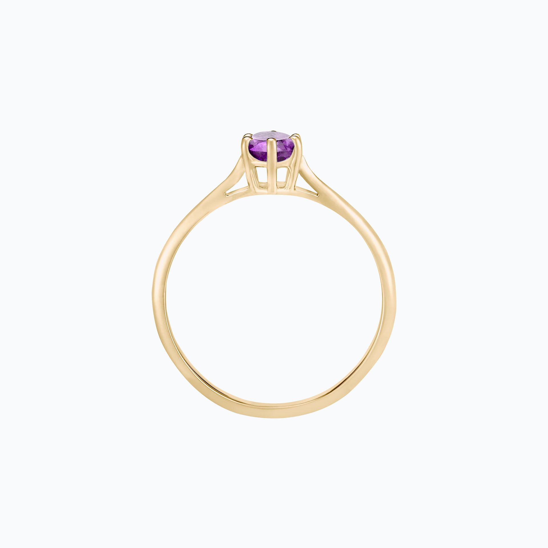 Solitaire Félicia Améthyste 4.5 mm