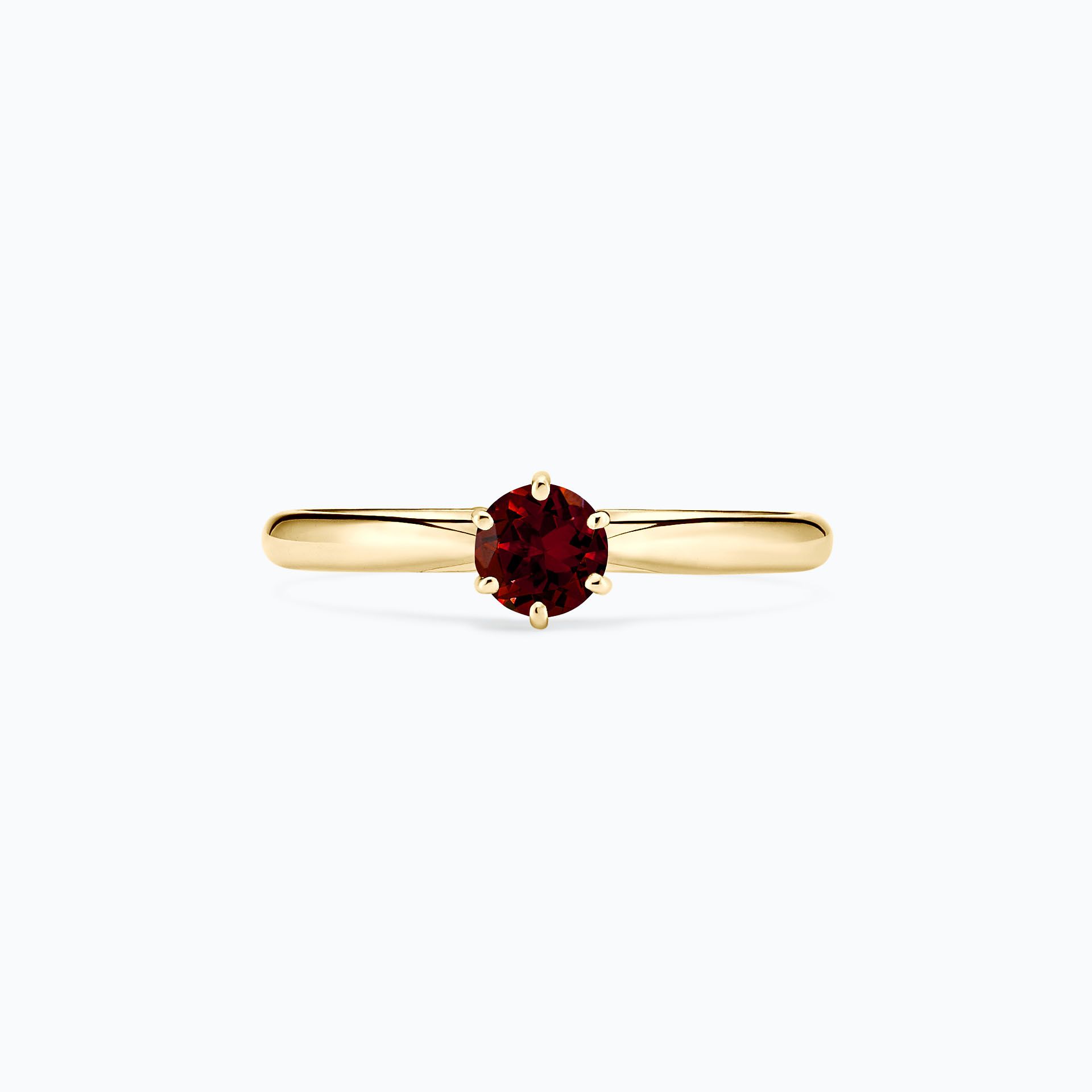 Solitaire Félicia Grenat 4.5 mm
