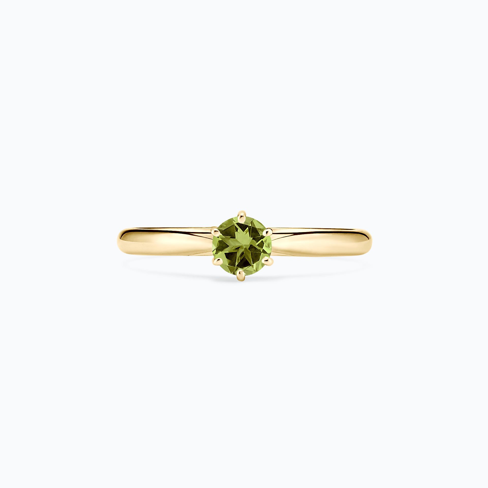 Solitaire Félicia Péridot 4.5 mm