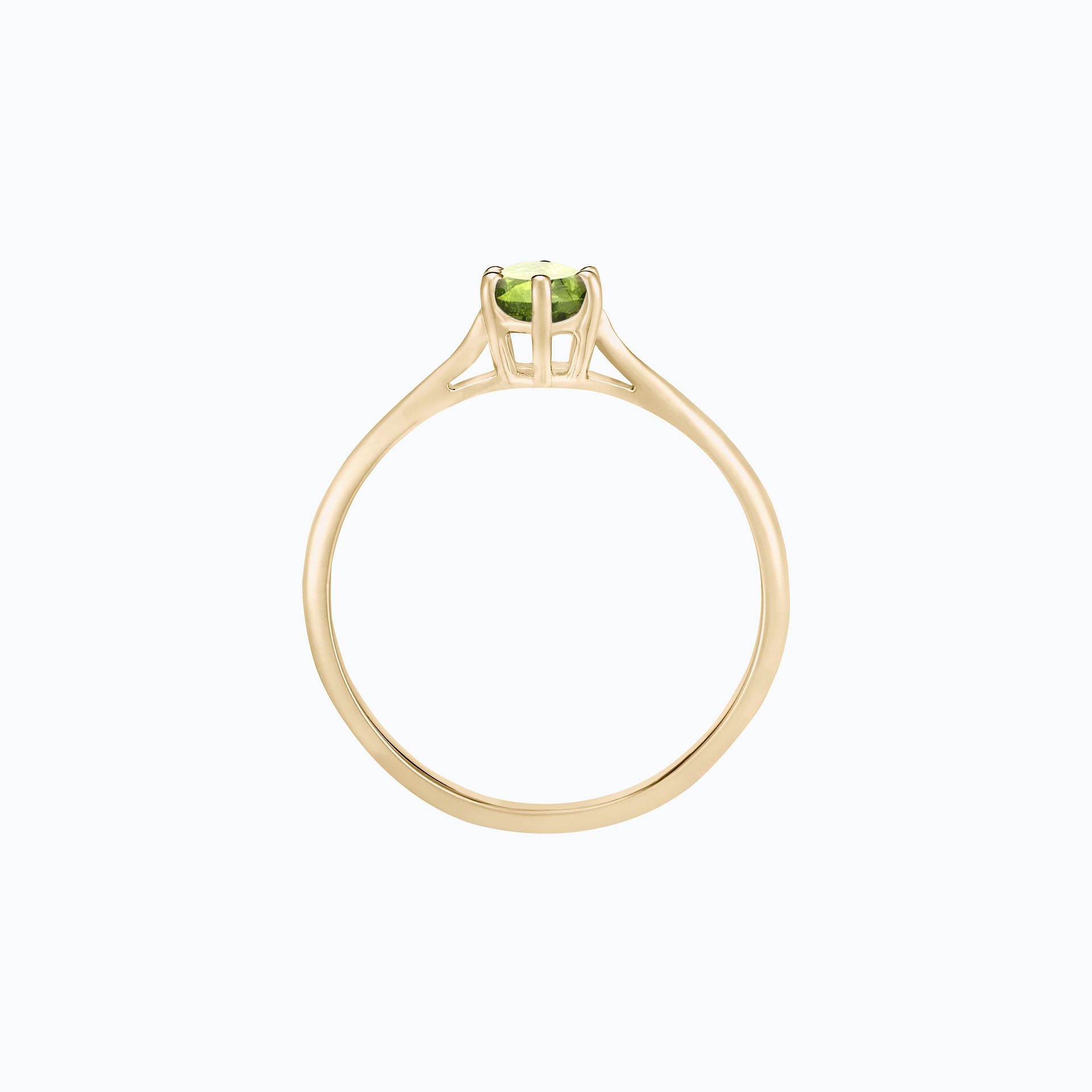 Solitaire Félicia Péridot 4.5 mm